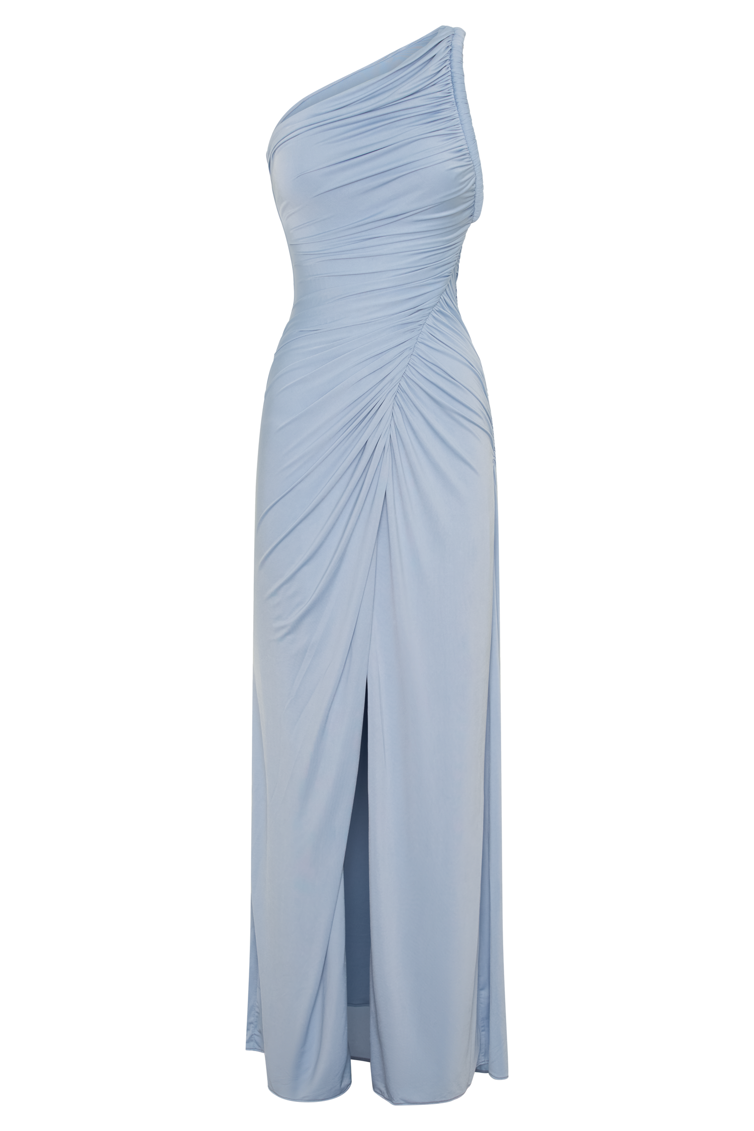 Ryn Twisted One Shoulder Maxi Dress - Sky Blue #9