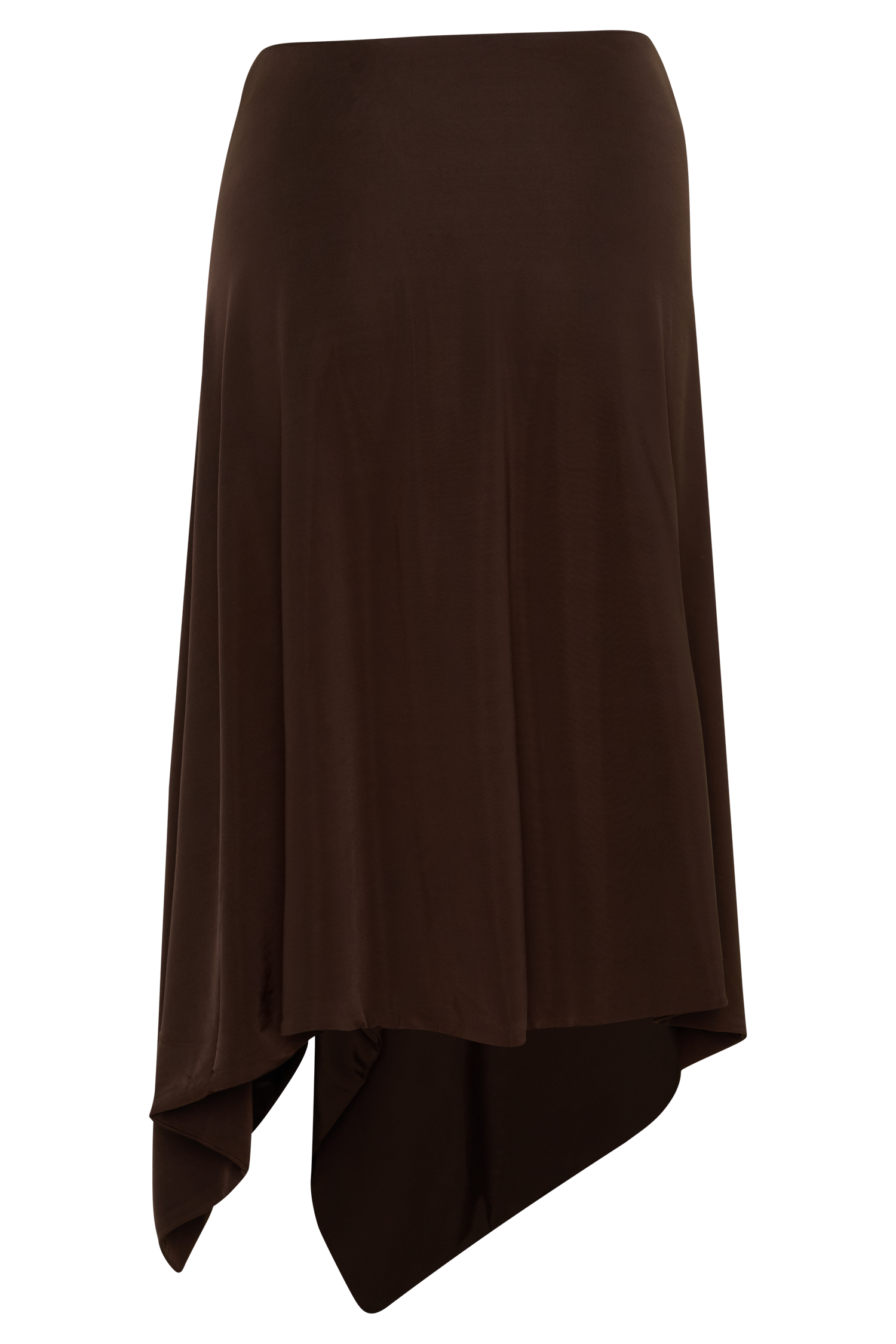 Sault Hankie Midi Skirt with Hardware - Dark Chocolate #8