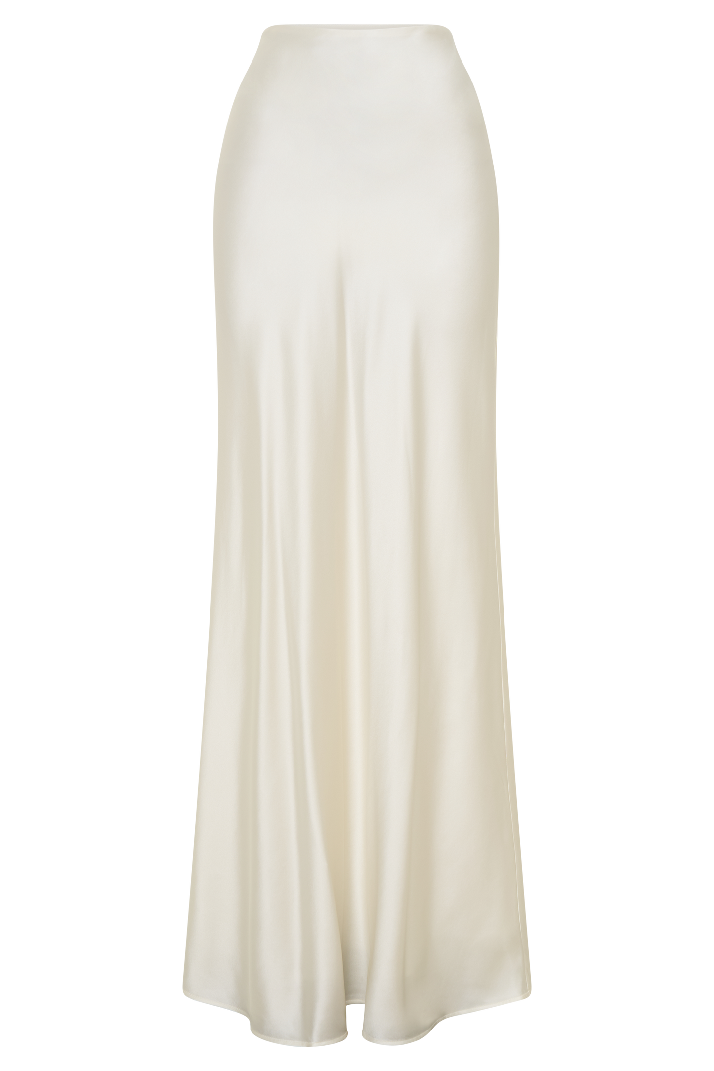 Sabrina Silk Blend Maxi Skirt - Ivory