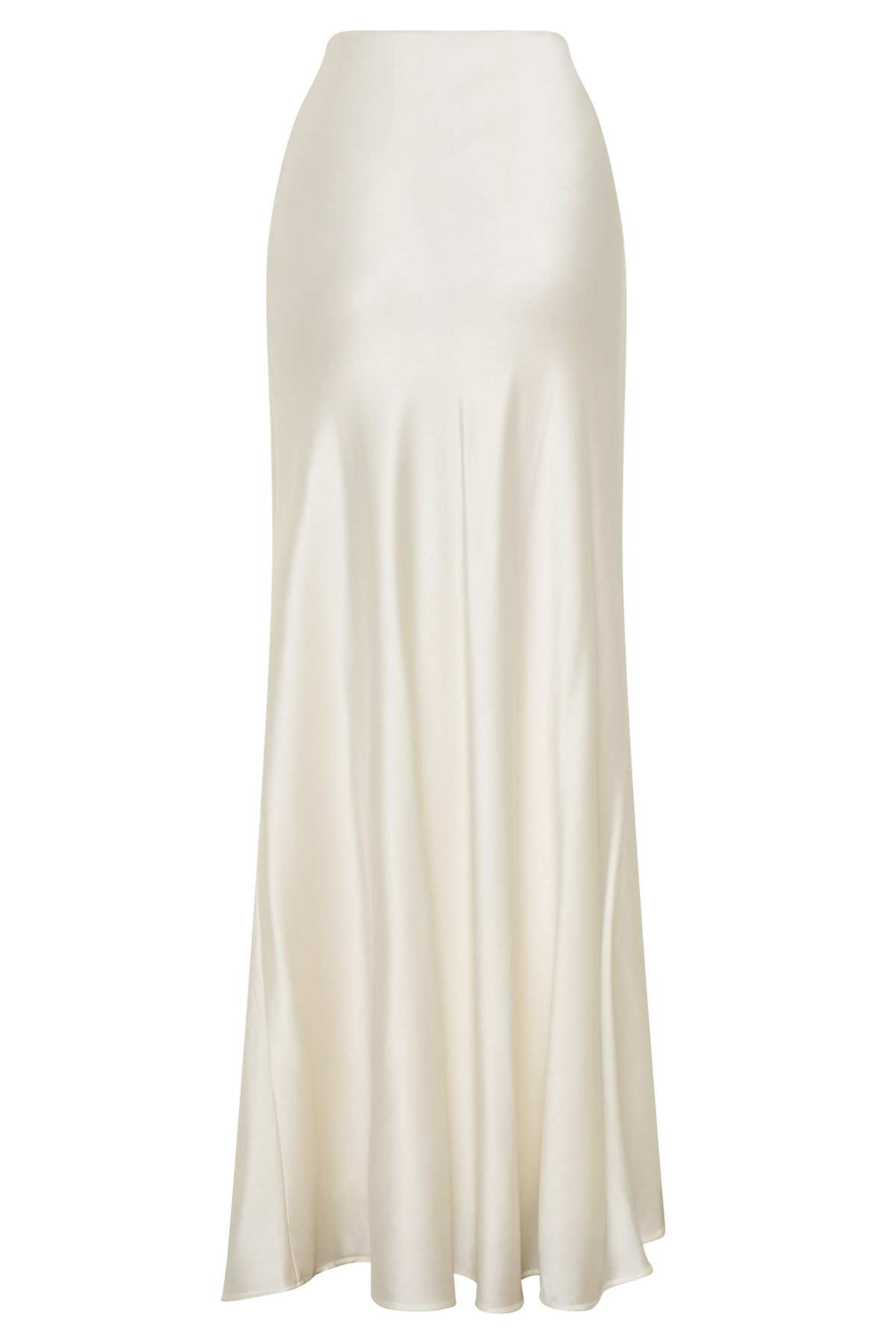 Sabrina Silk Blend Maxi Skirt - Ivory #9
