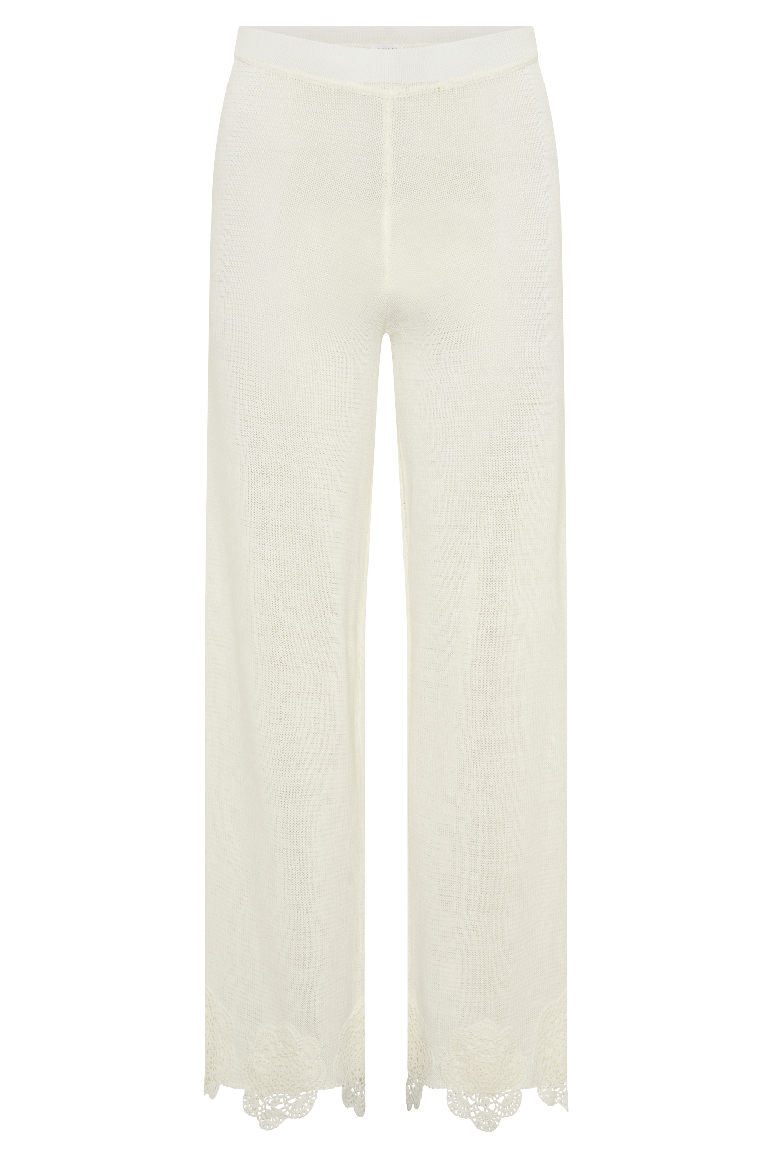 Salley Crochet Pants - Ivory #8