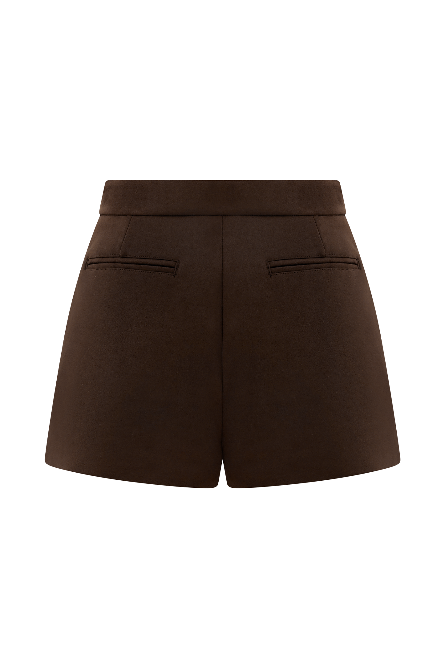 Sally Faux Suede Short - Milk Chocolate