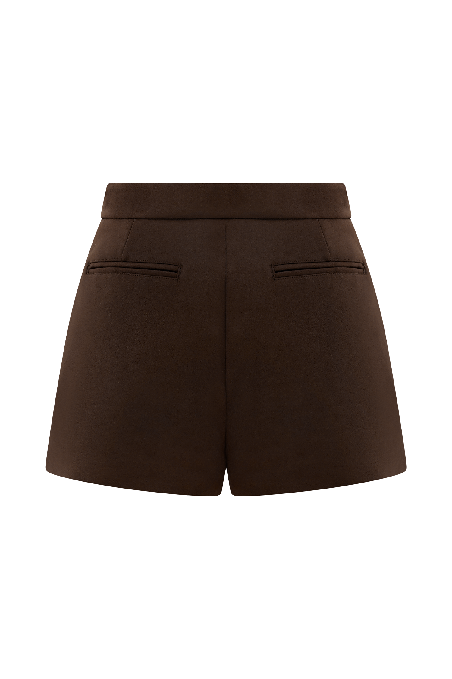 Sally Faux Suede Short - Milk Chocolate #6