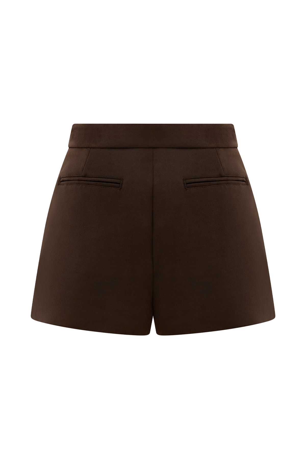 Sally Faux Suede Short - Milk Chocolate #6