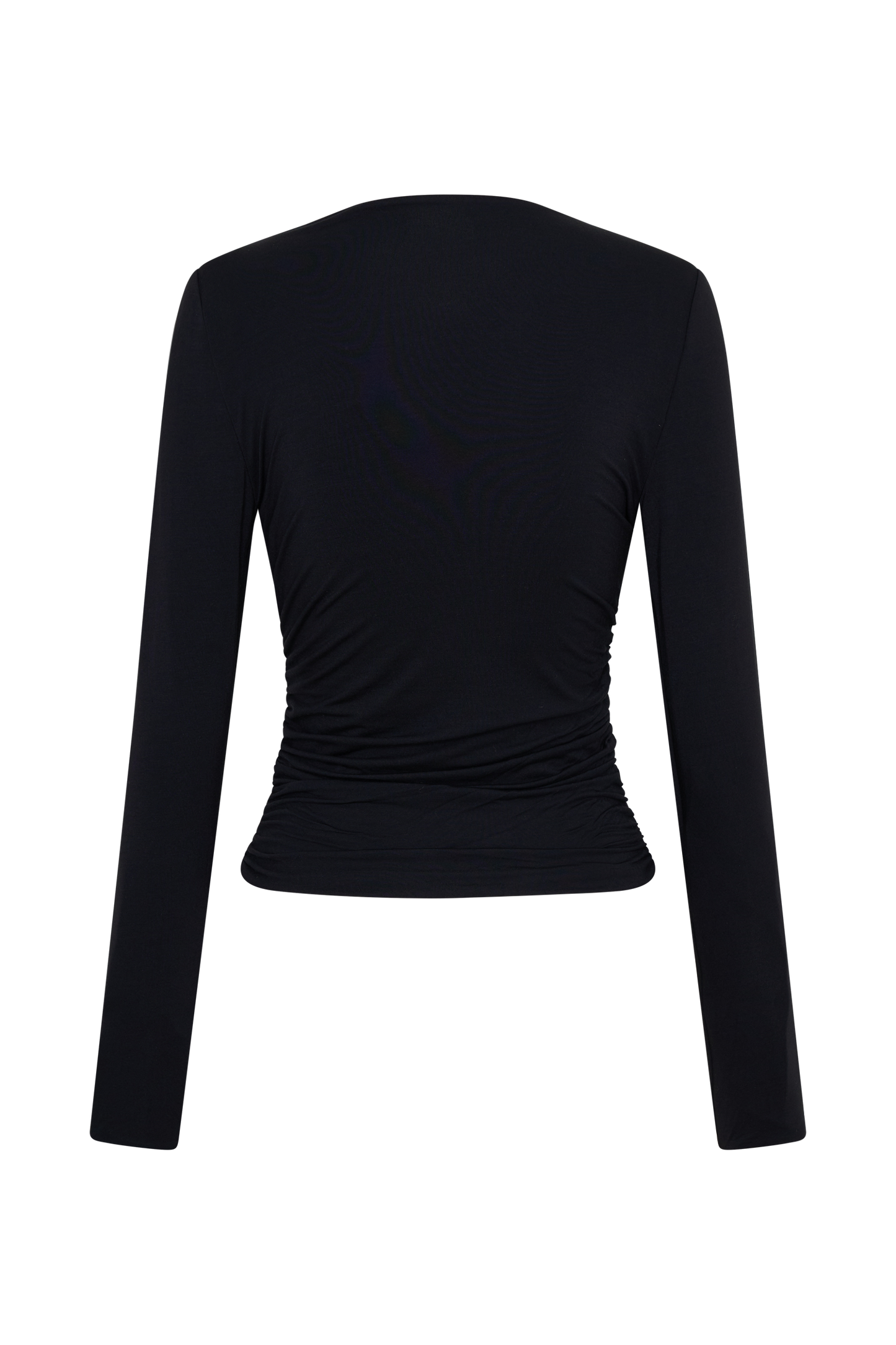 Sari Long Sleeve Modal Top - Black