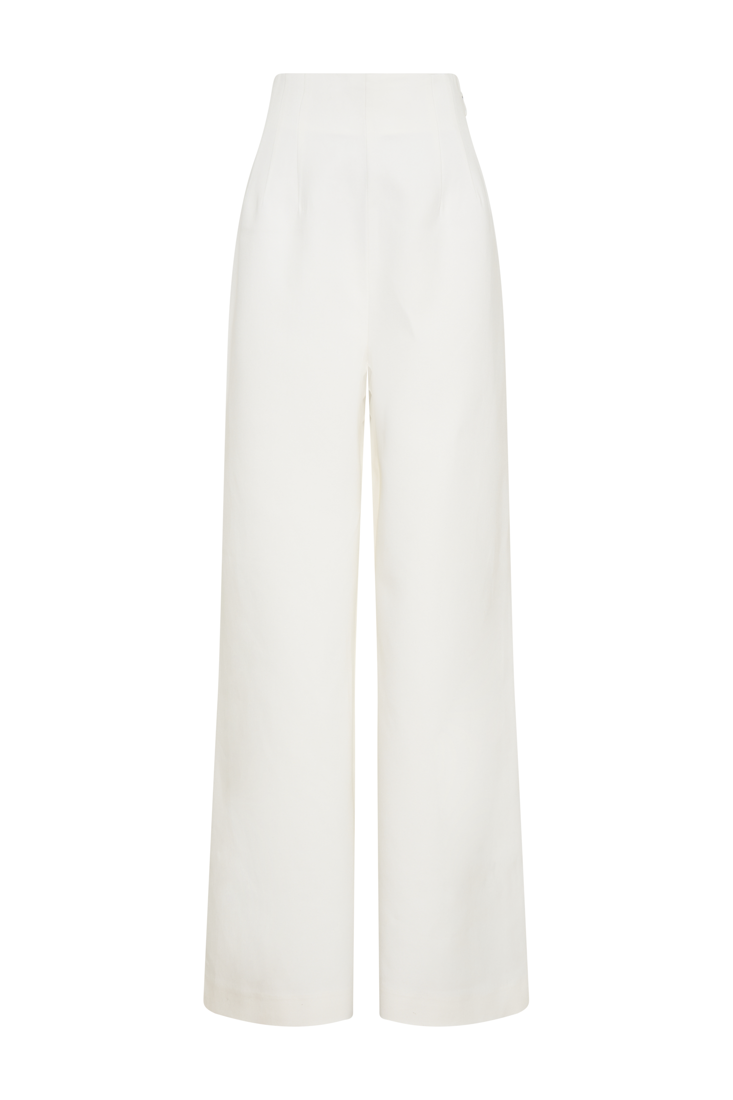 Silas High Waist Pants - White #9