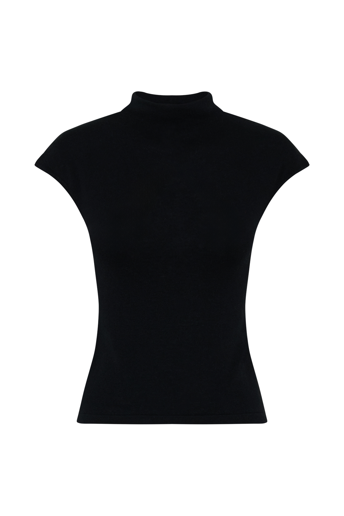 Sonny Short Sleeve Knit Top - Black #9