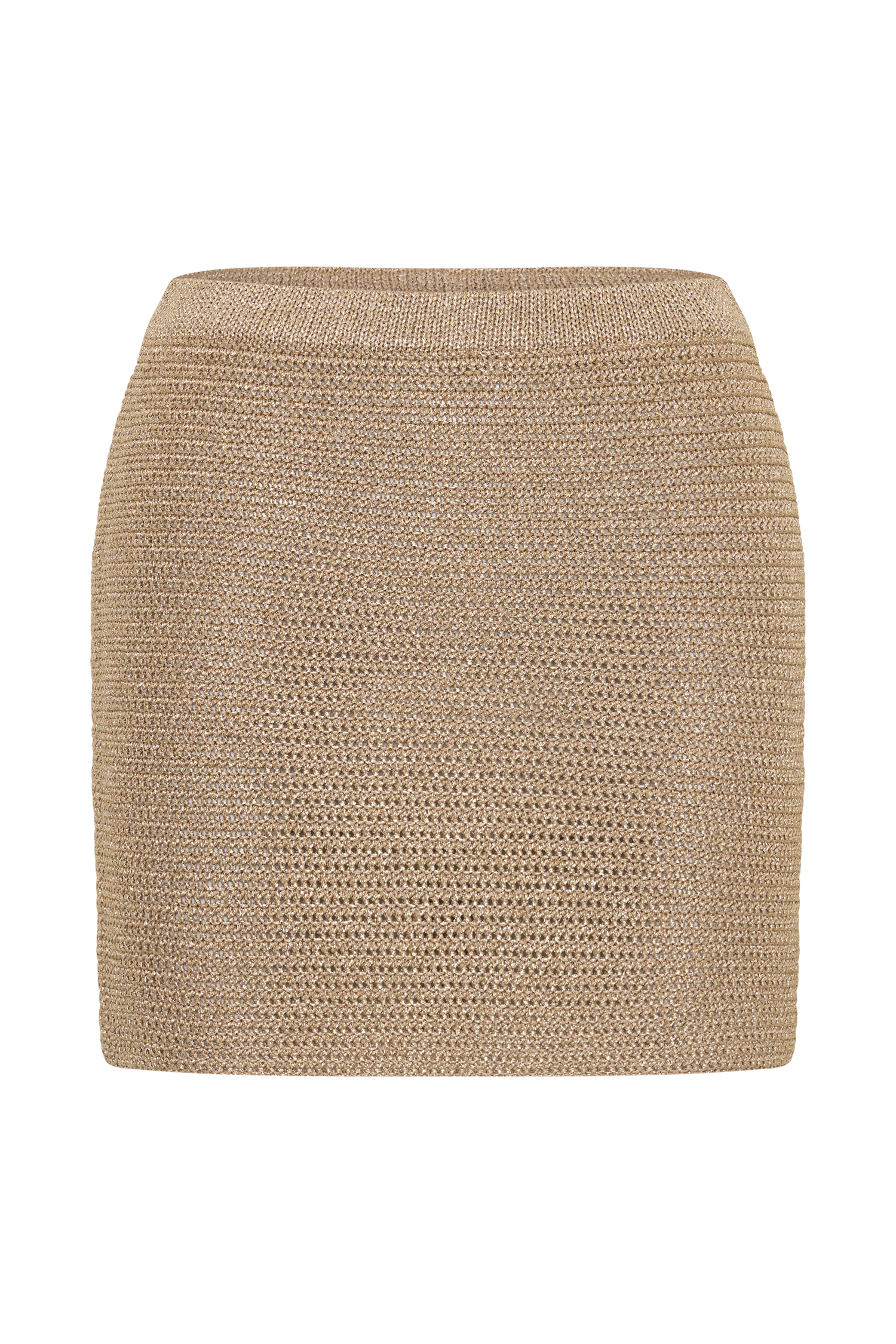 Stan Lurex Mini Skirt - Gold #9