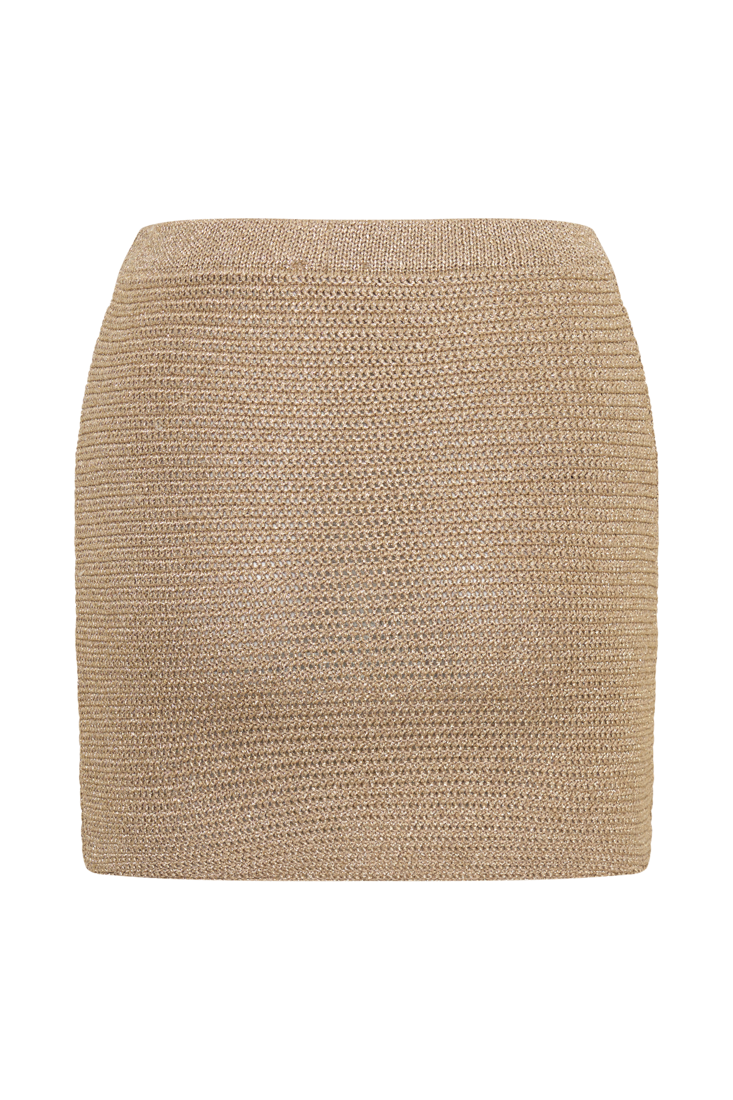 Stan Lurex Mini Skirt - Gold #8
