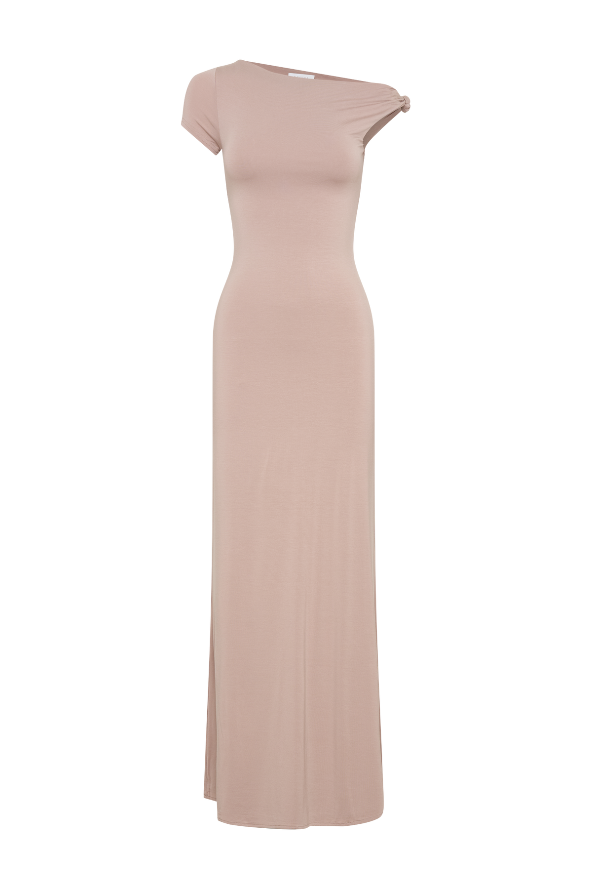 Tamsin Short Sleeve Modal Maxi Dress - Mushroom #9