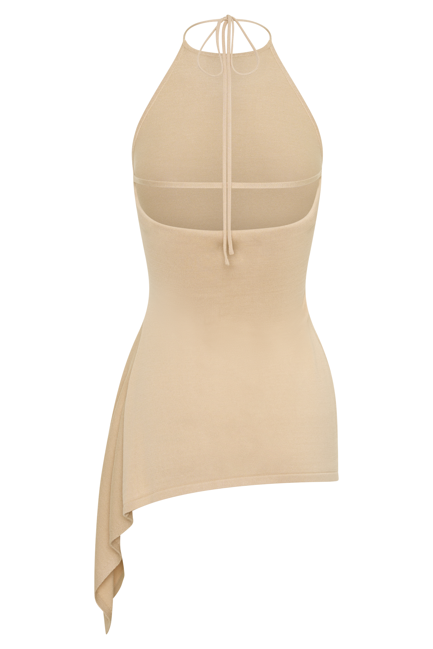 Tula Longline Knit Top - Natural #6