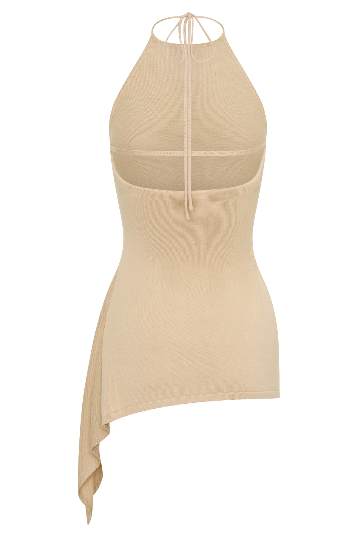 Tula Longline Knit Top - Natural #7