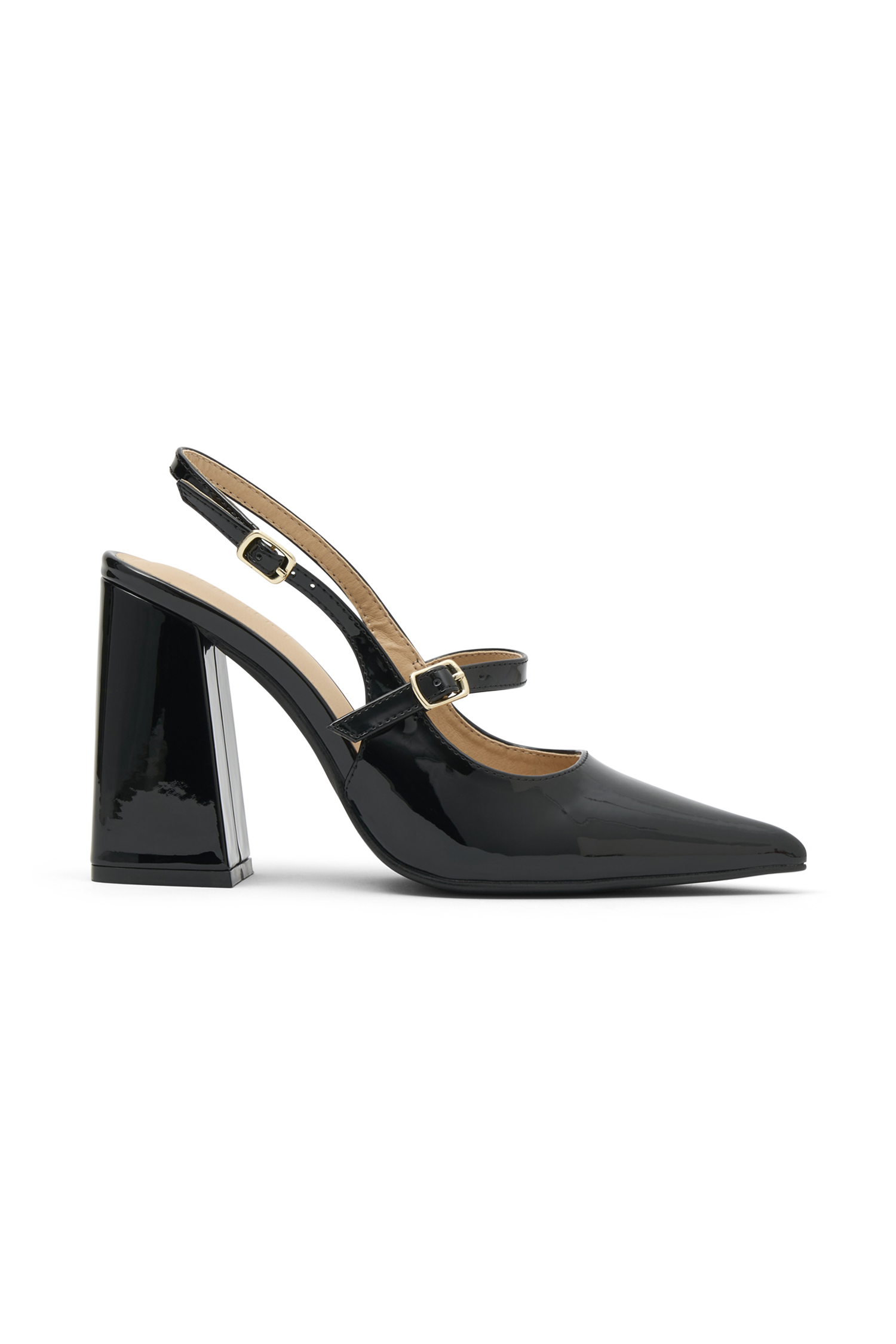 Valerie Pointed Heels - Black #5