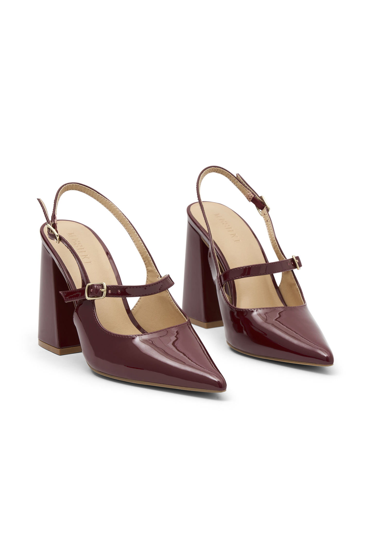 Valerie Pointed Heels - Red