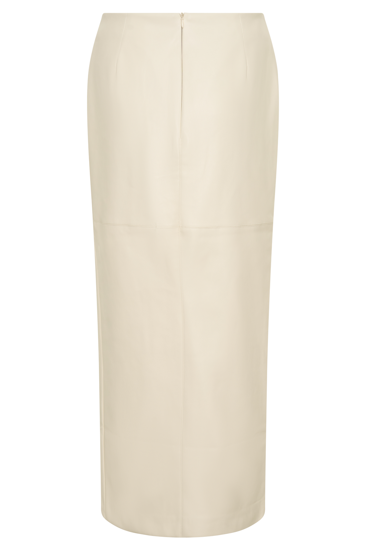 Winslet Faux Leather Maxi Skirt - Bone #11