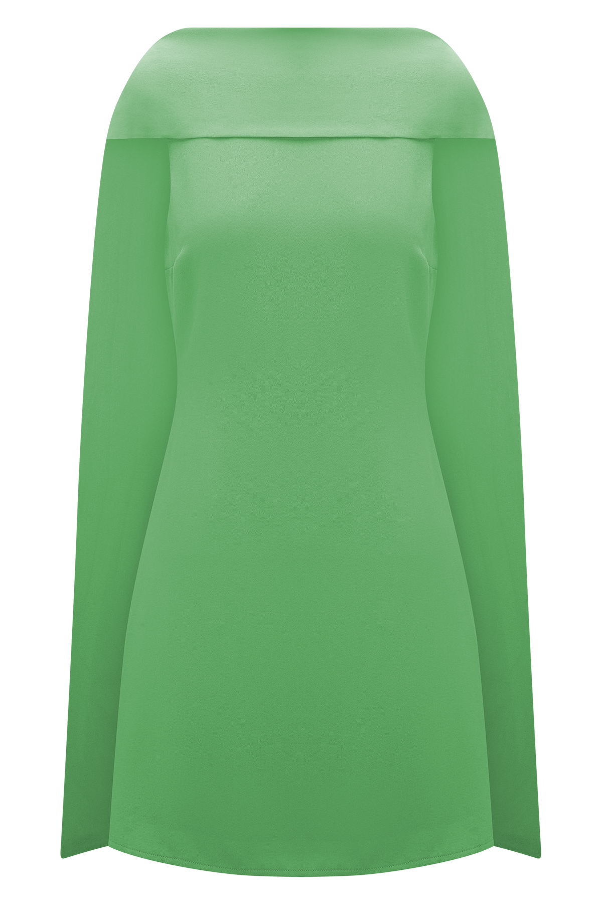 Wynter Scarf Draped Mini Dress - Green #7