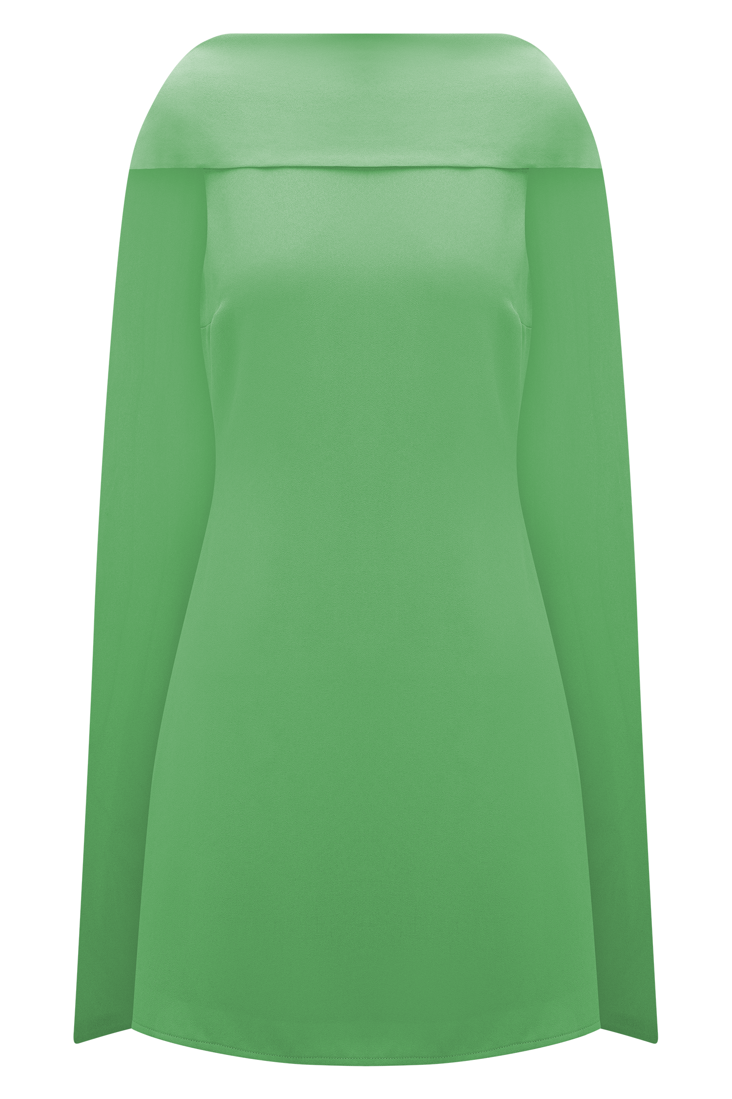 Wynter Scarf Draped Mini Dress - Green #7