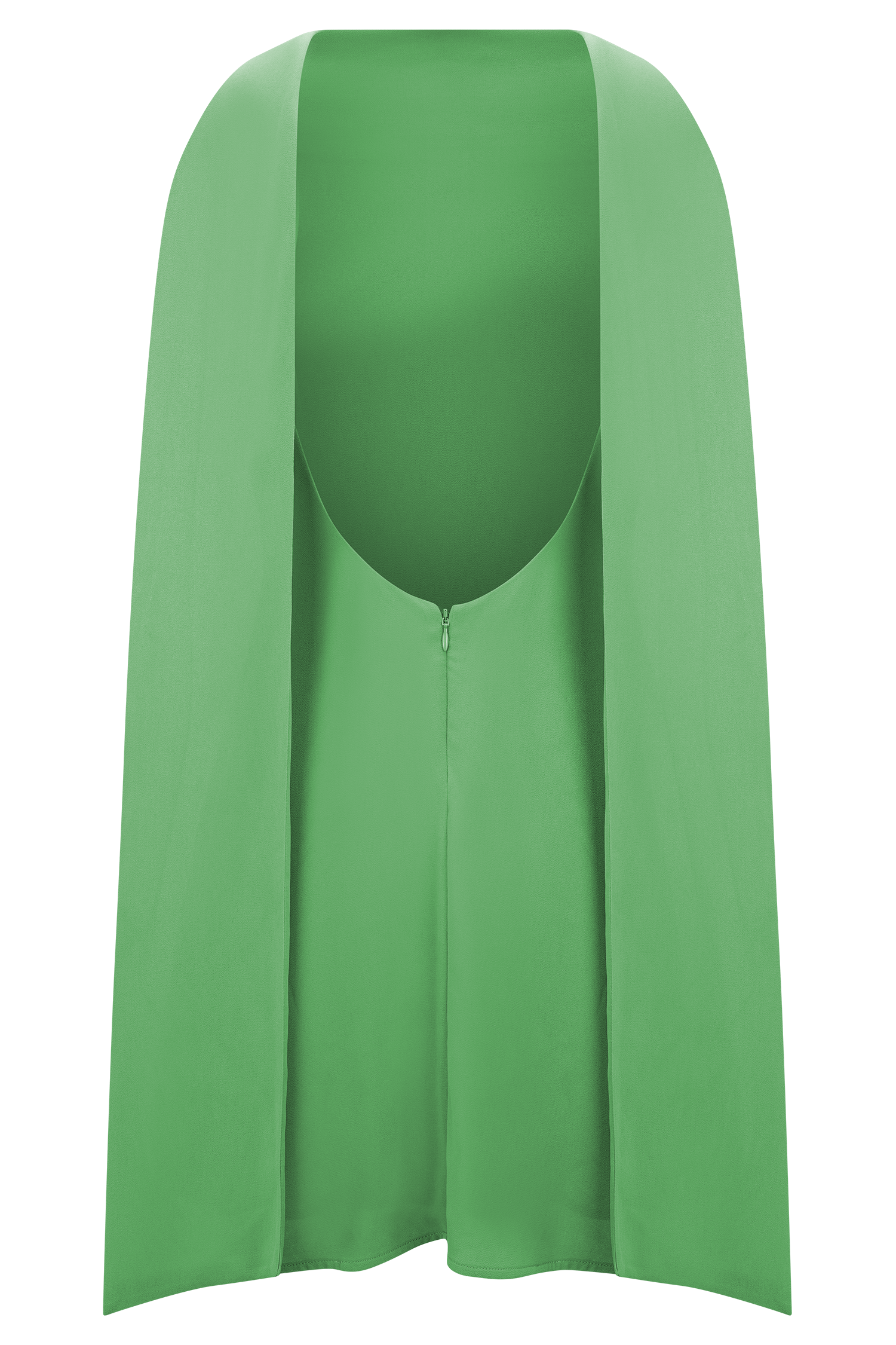 Wynter Scarf Draped Mini Dress - Green #6