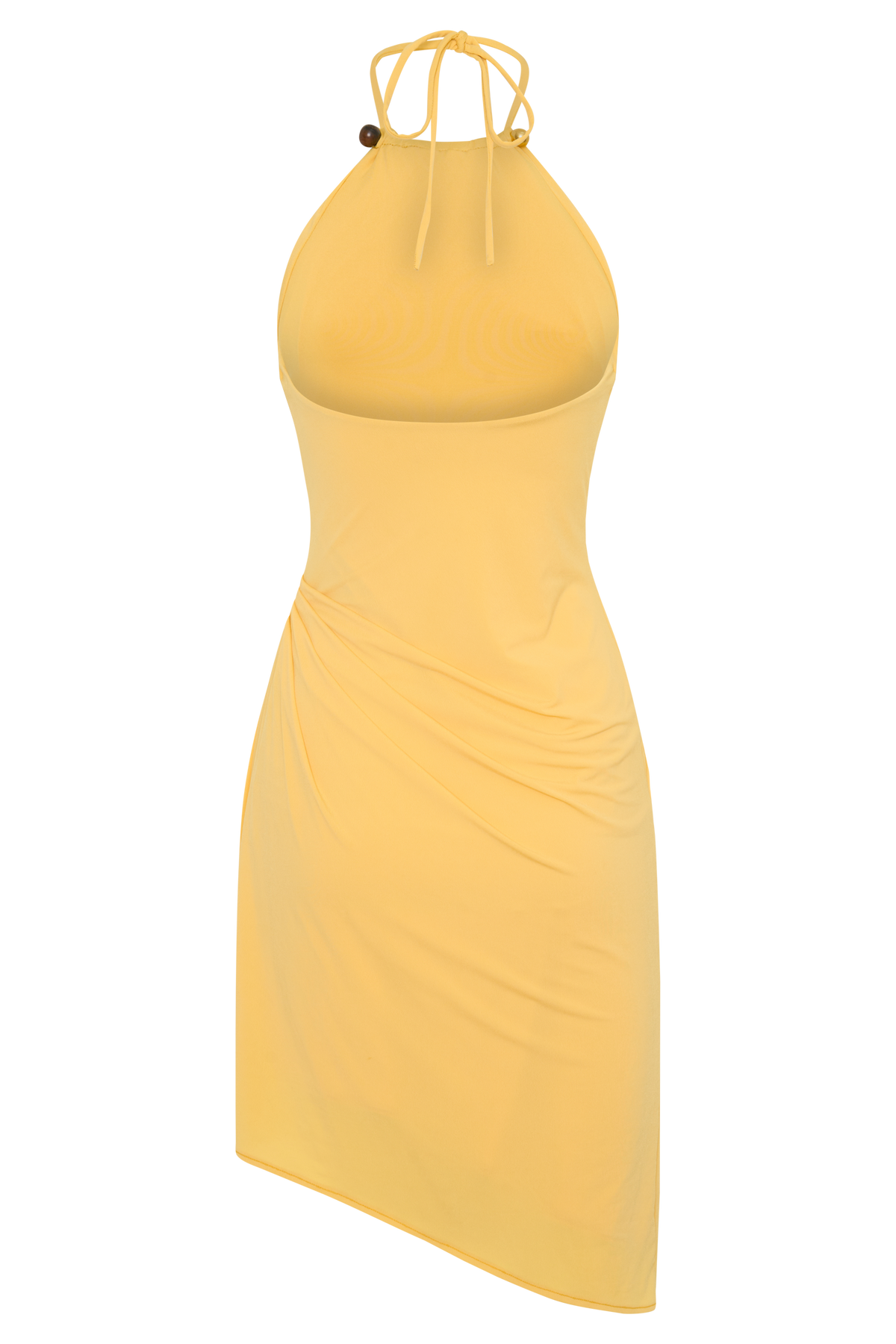 Yuna Draped Hardware Midi Dress - Mango #8
