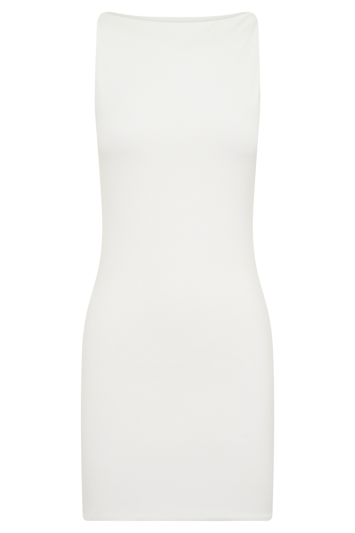 Yura Backless Twist Mini Dress - White #7