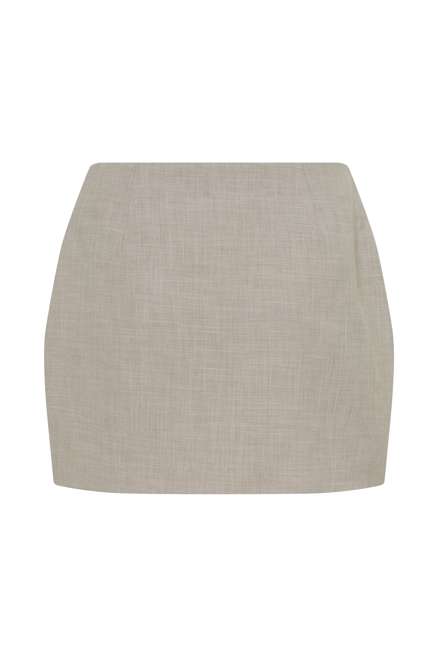 Laila Suiting Mini Skirt - Grey #8