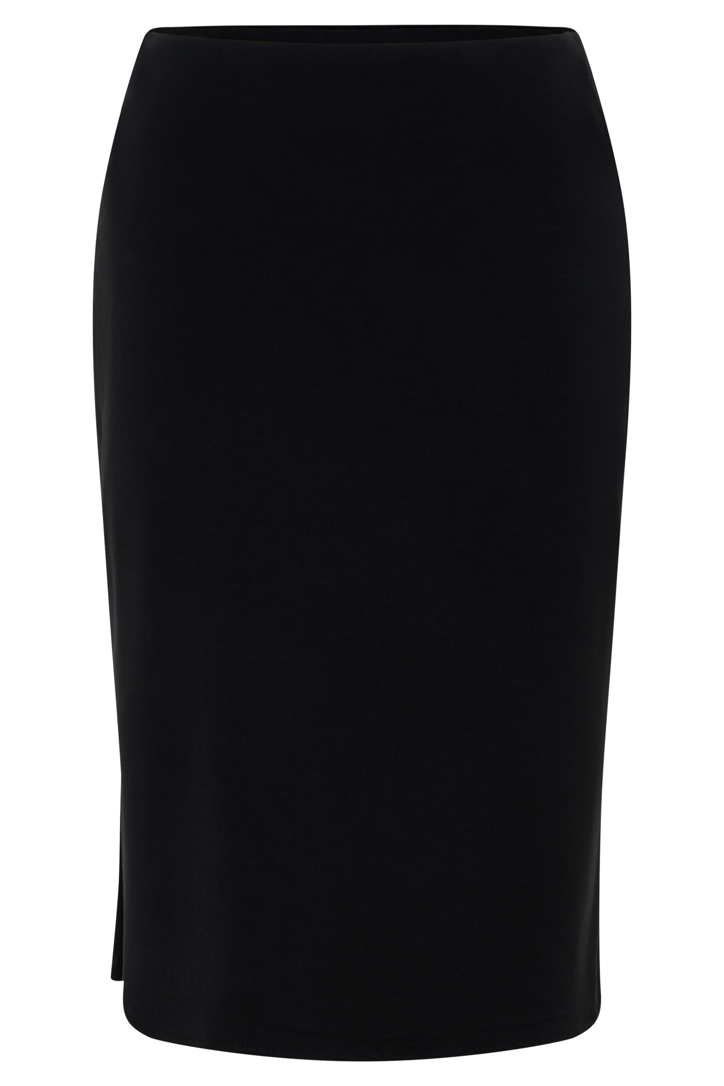 Greer Knee Length Skirt - Black