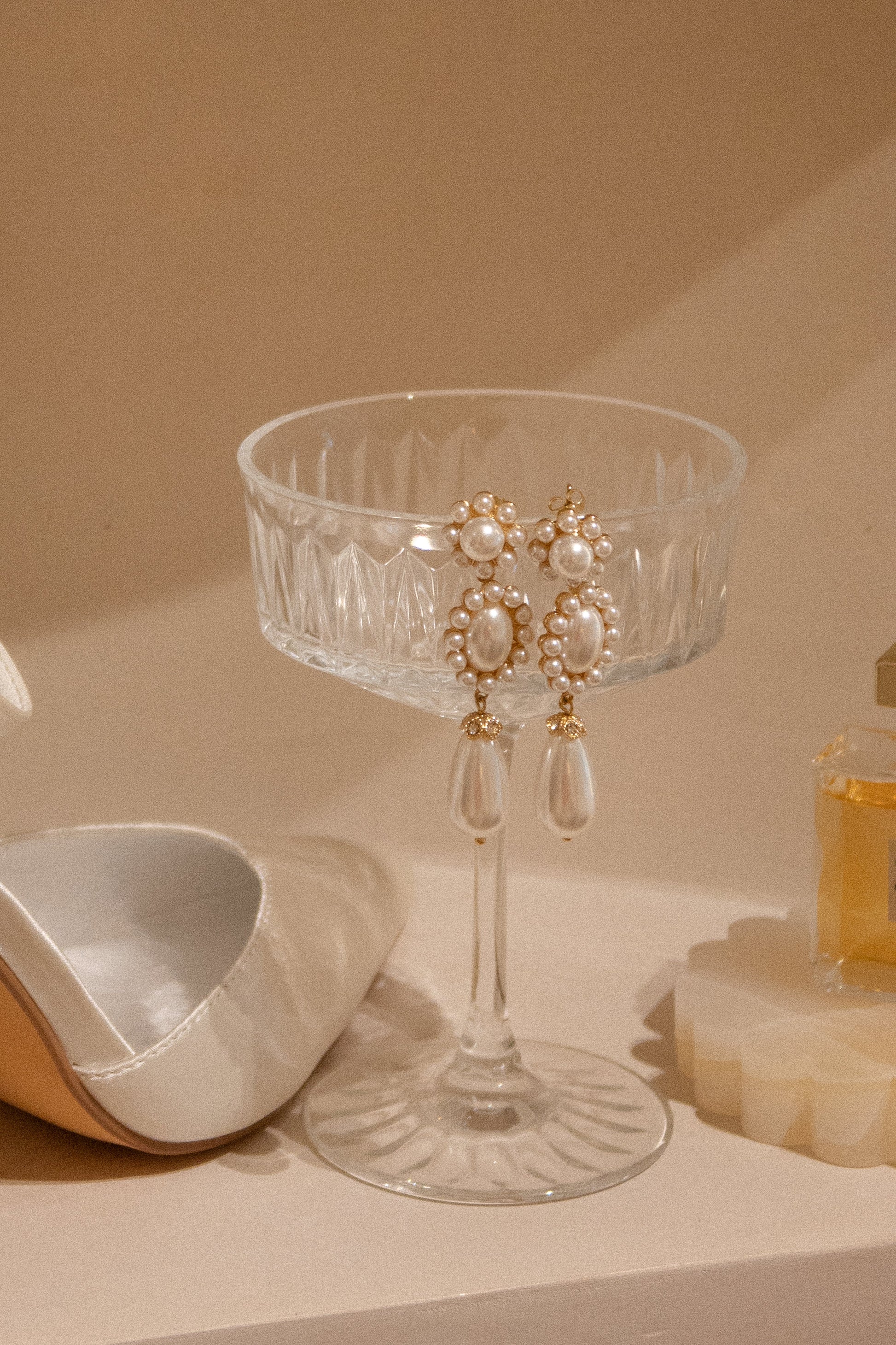 Enchanted Pearl Drop Earrings - Pearl #2