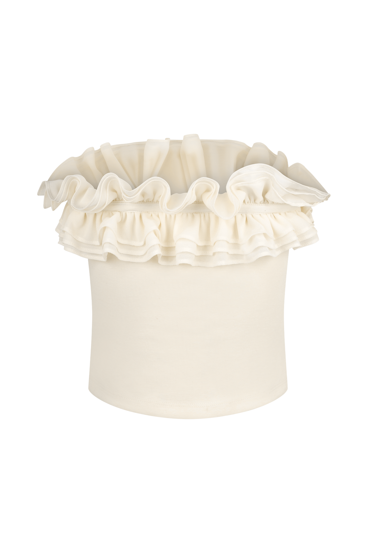 Jennie Ruffle Off Shoulder Top - Ivory #6