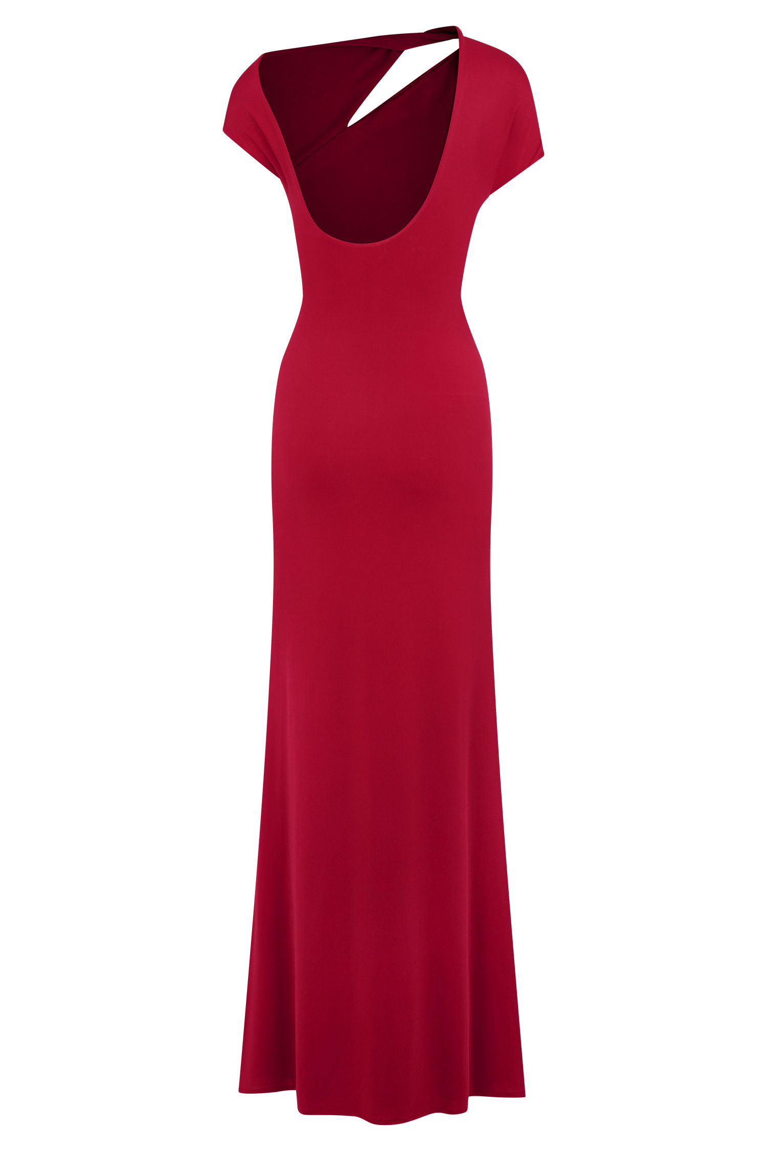 Kaida Slinky Maxi Dress With Hardware - Fuchsia Pink #6