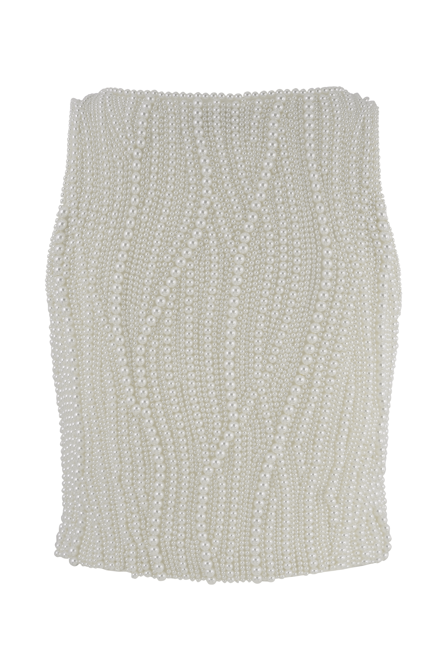 Kathia Pearl Hand Beaded Top - White #10