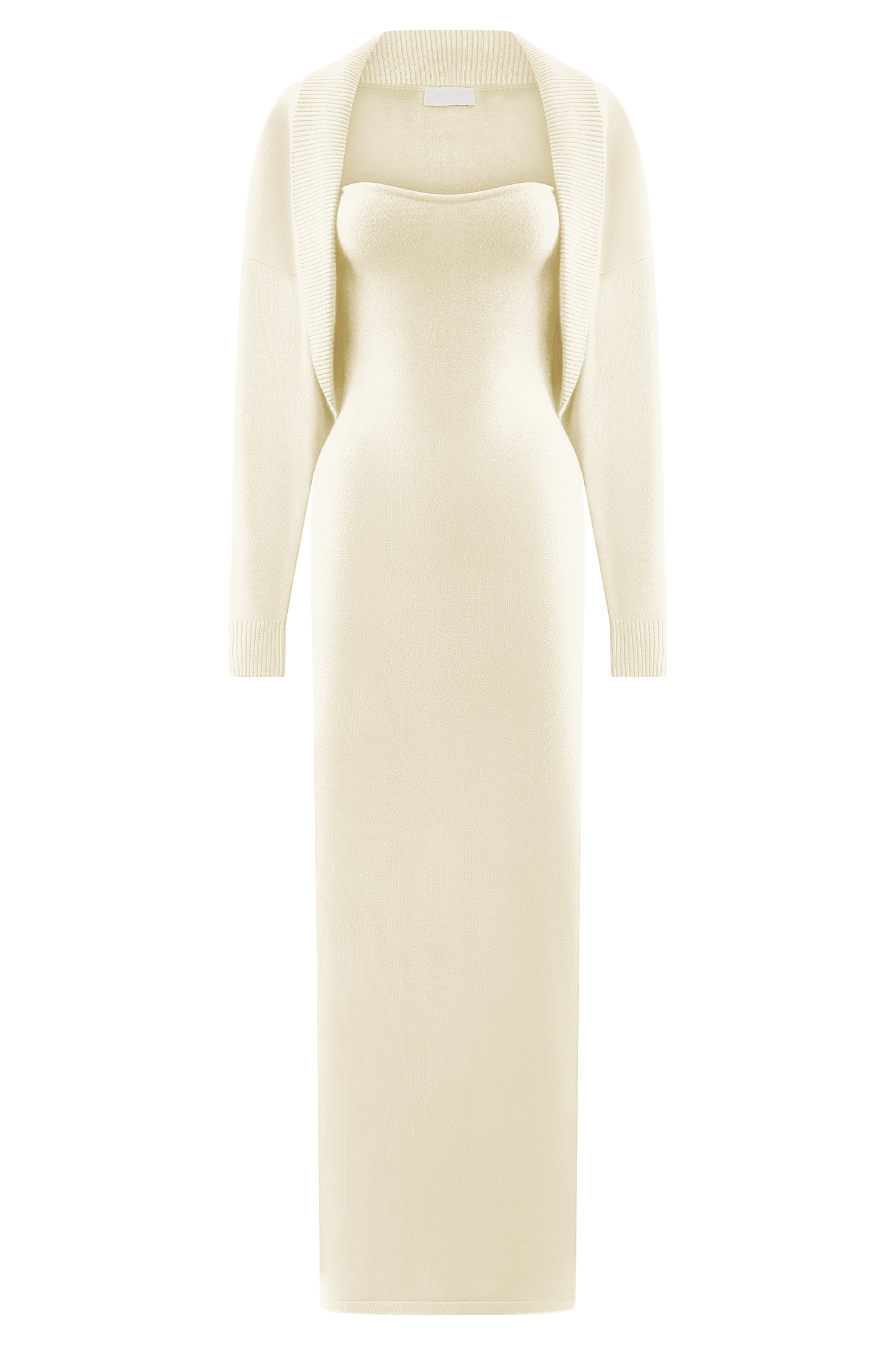 Kingston Knit Maxi Dress - Ivory #13