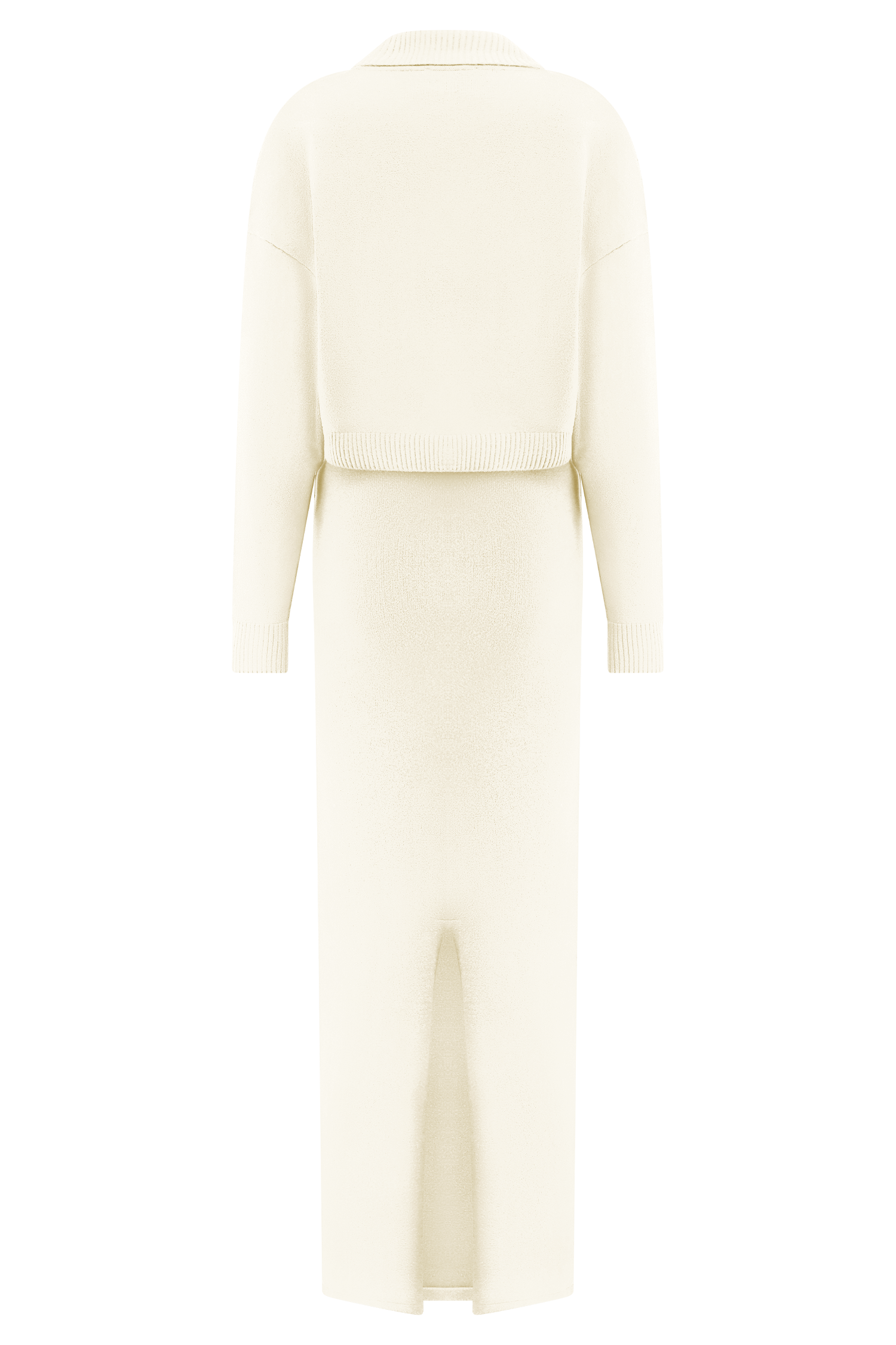 Kingston Knit Maxi Dress - Ivory #12