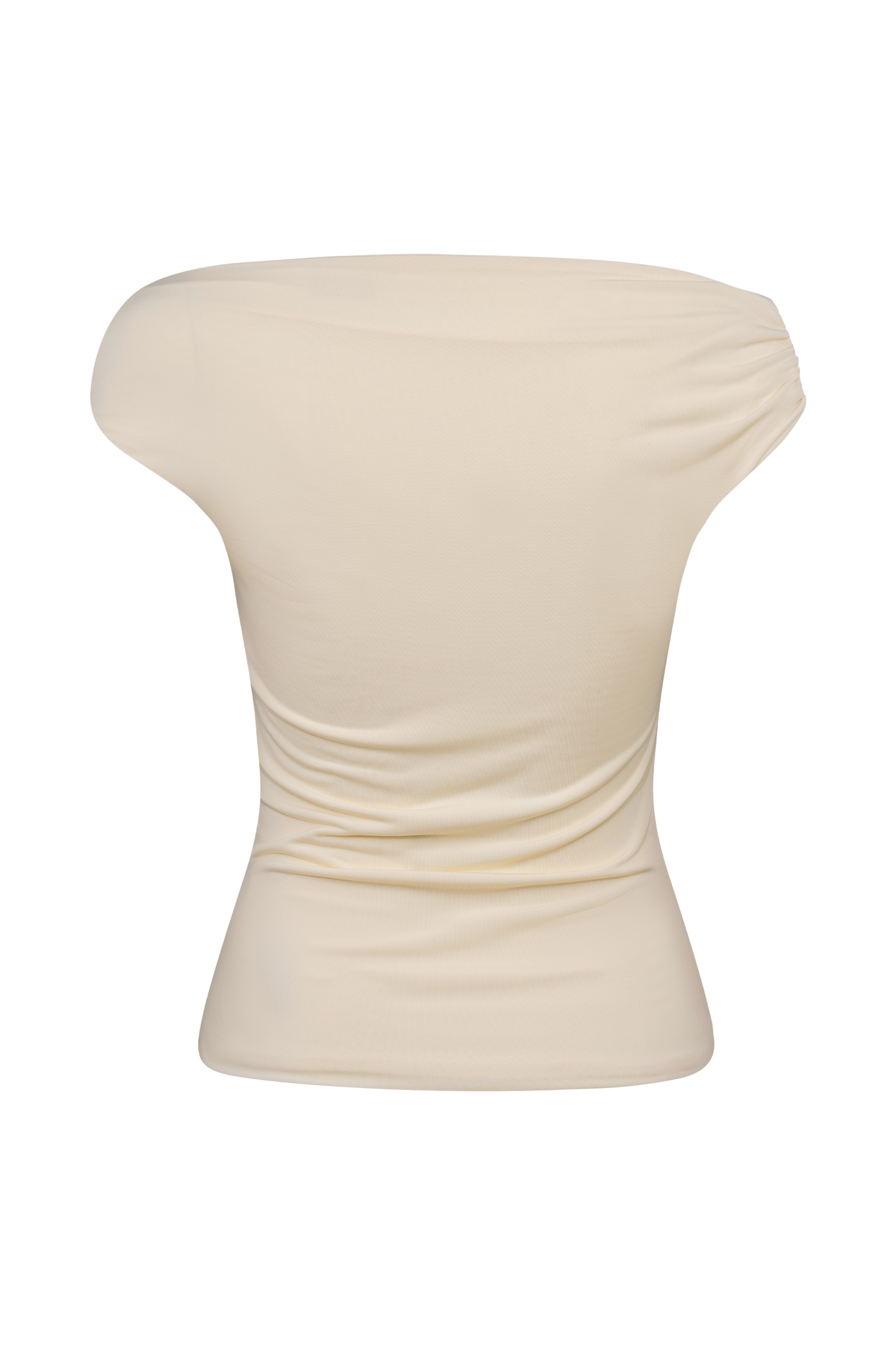 Kinsley Slinky Top With Hardware - Ivory