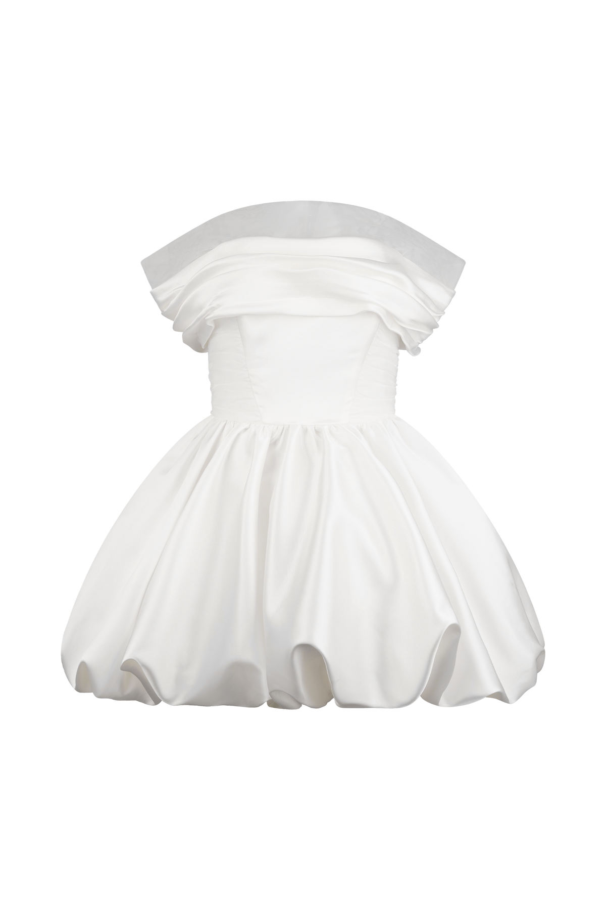 Lauretta Off Shoulder Mini Dress - White #13