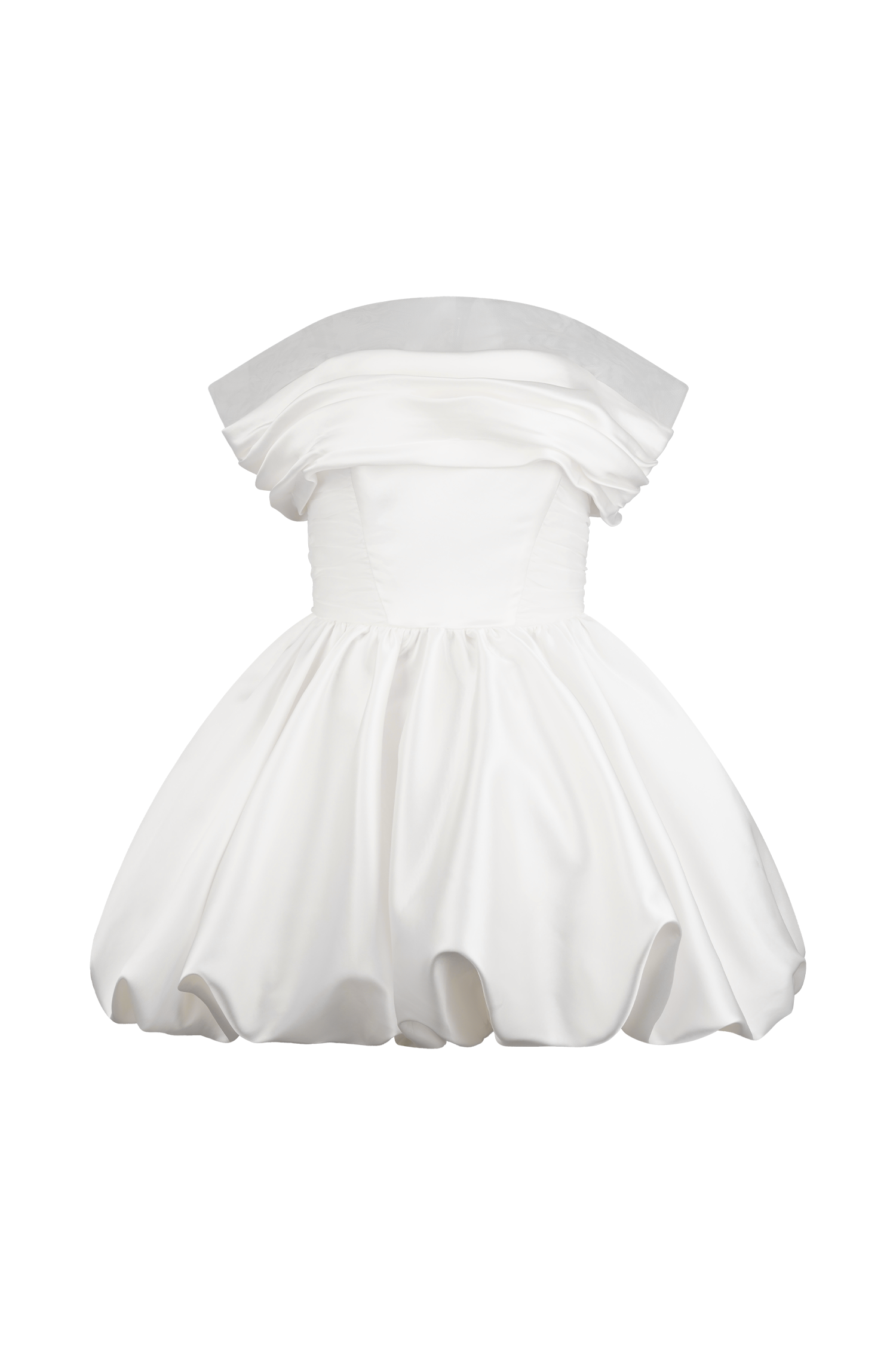 Lauretta Off Shoulder Mini Dress - White #13