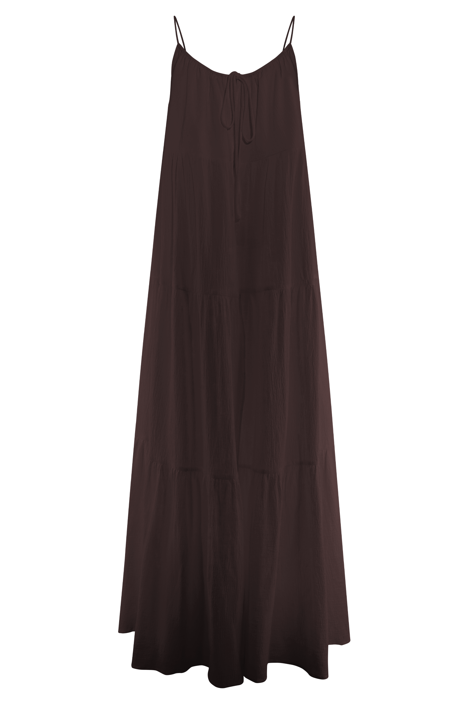 Lenny Front Tie Top - Chocolate #10
