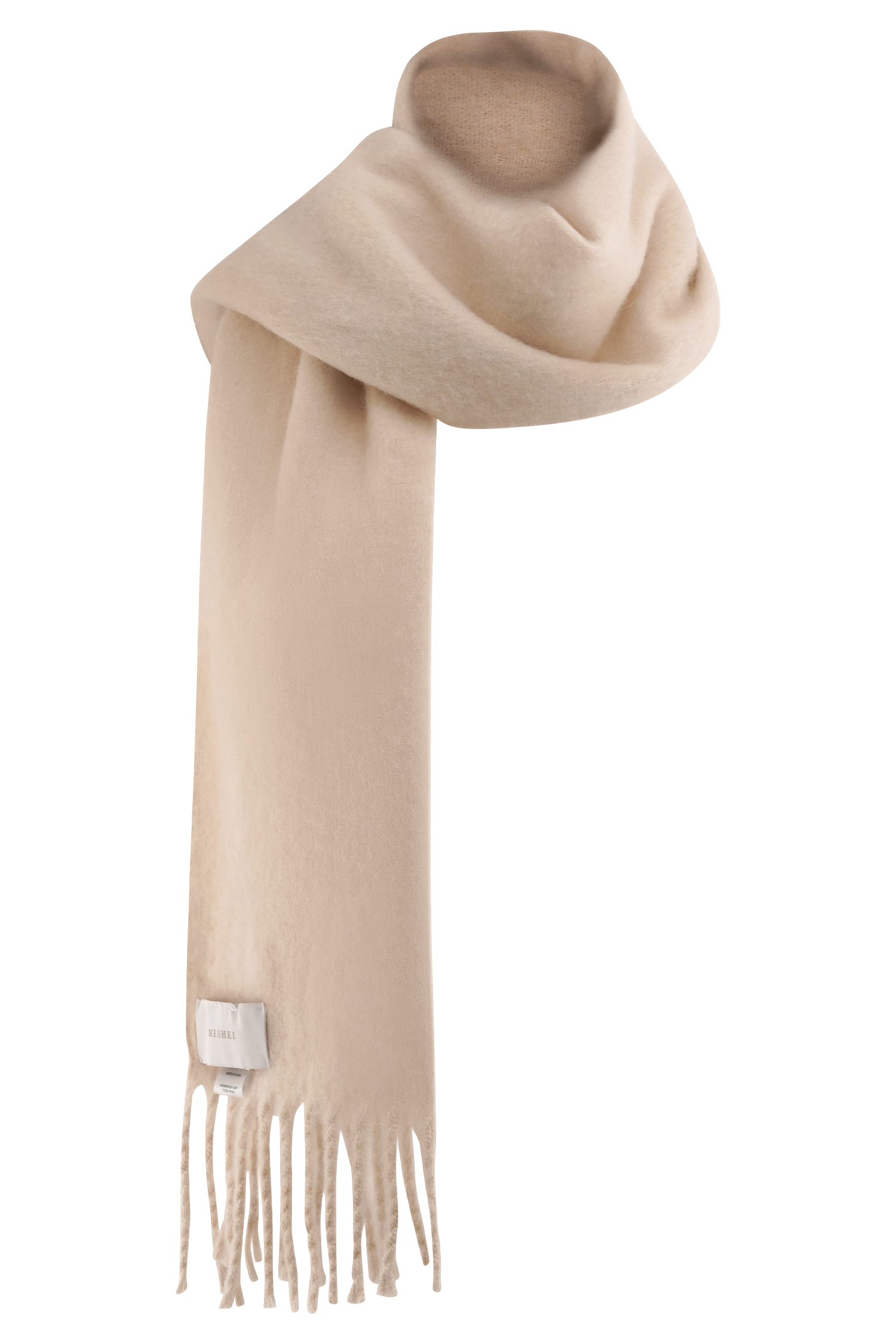 MESHKI Knit Scarf - Oat #8