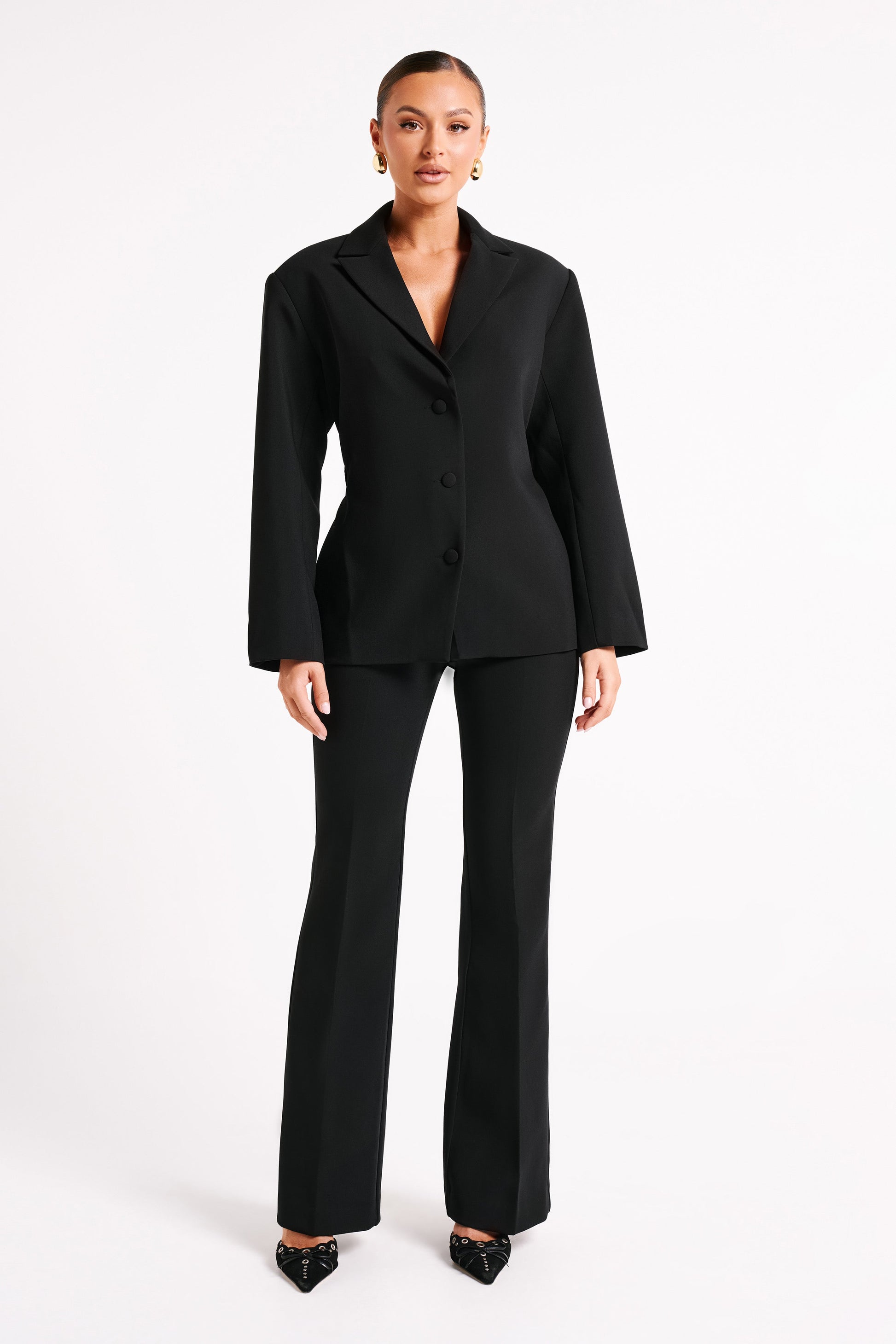 Addie Suiting Blazer - Black #2