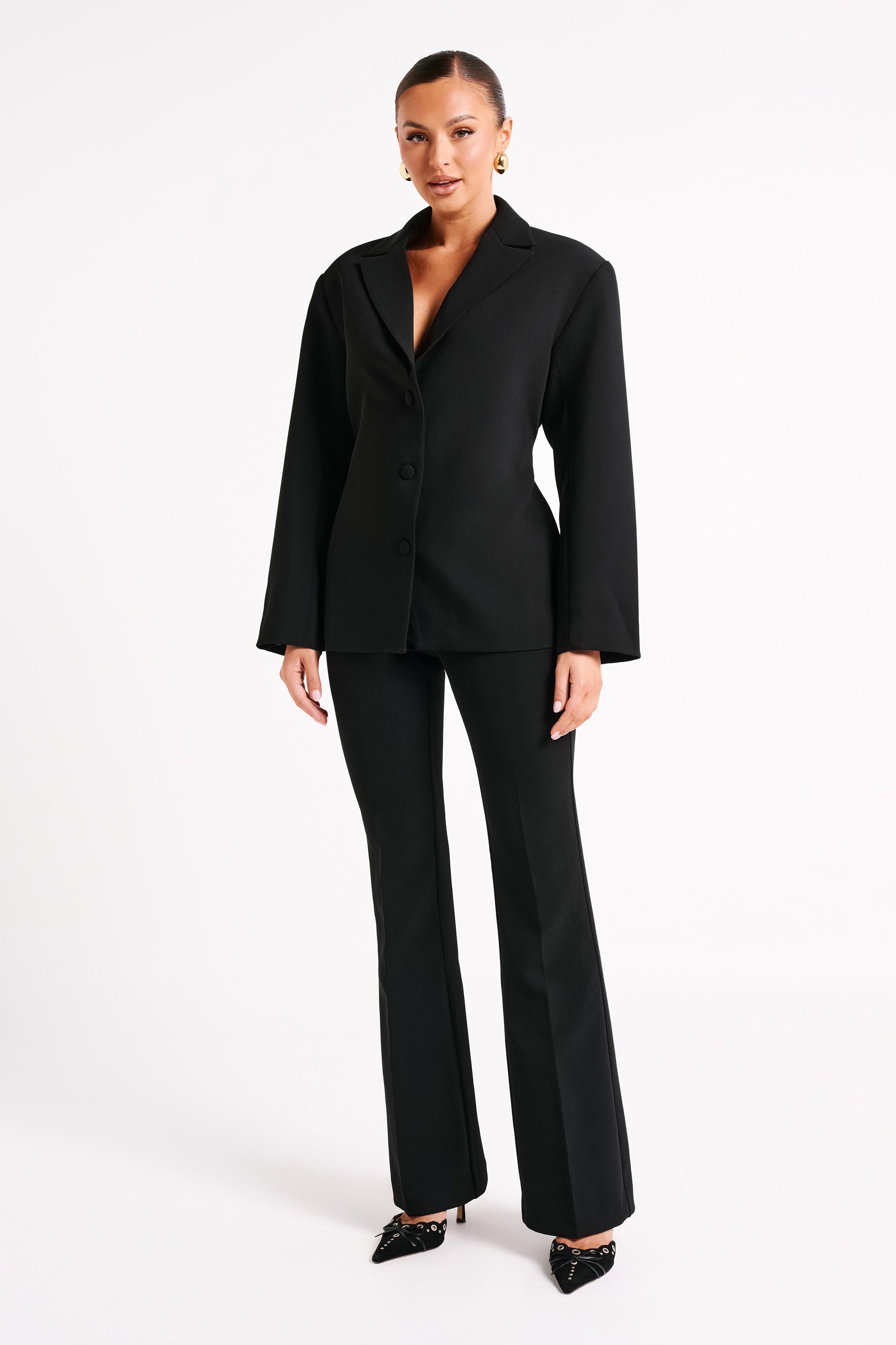 Addie Suiting Blazer - Black #6