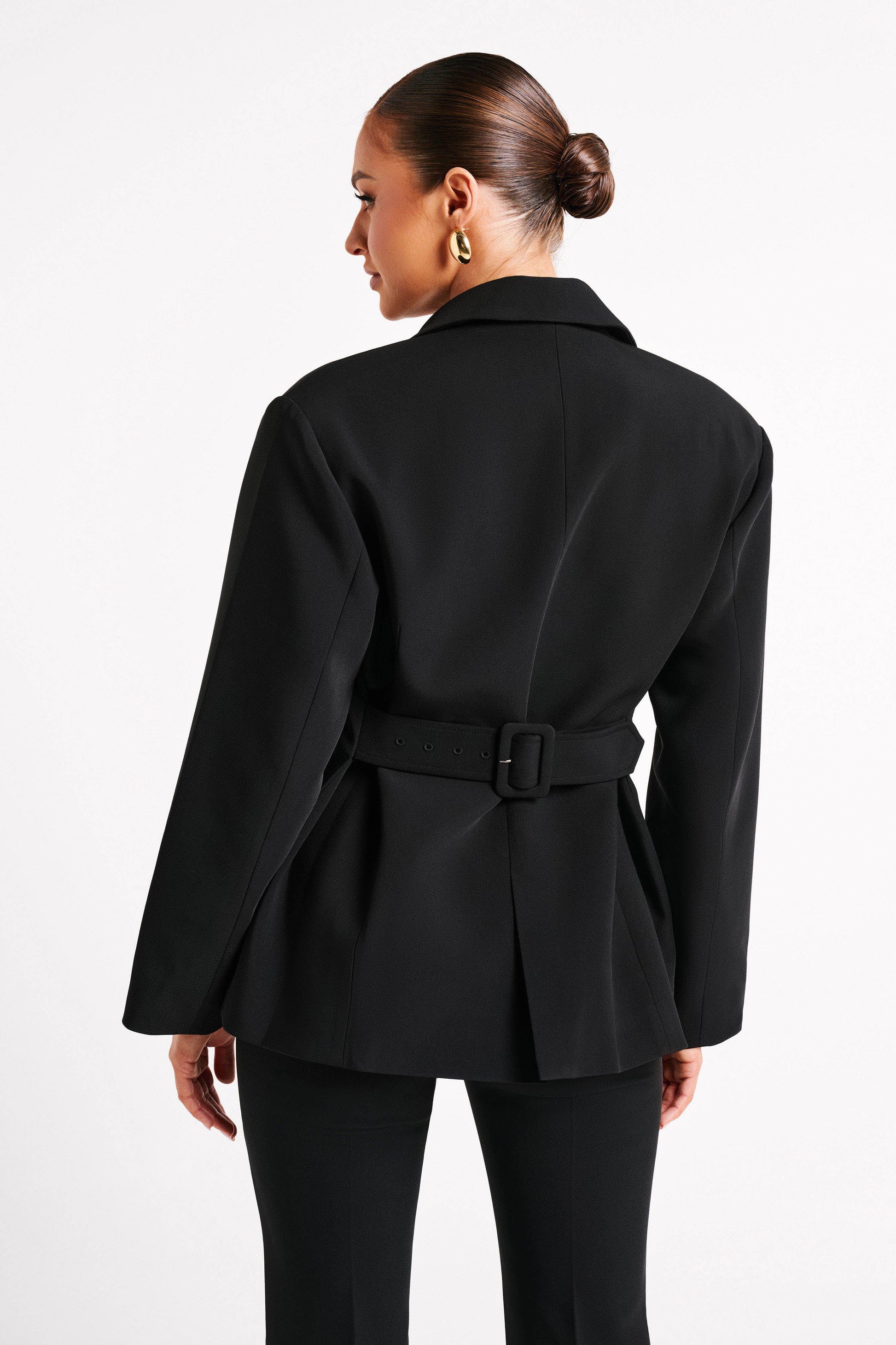 Addie Suiting Blazer - Black #3