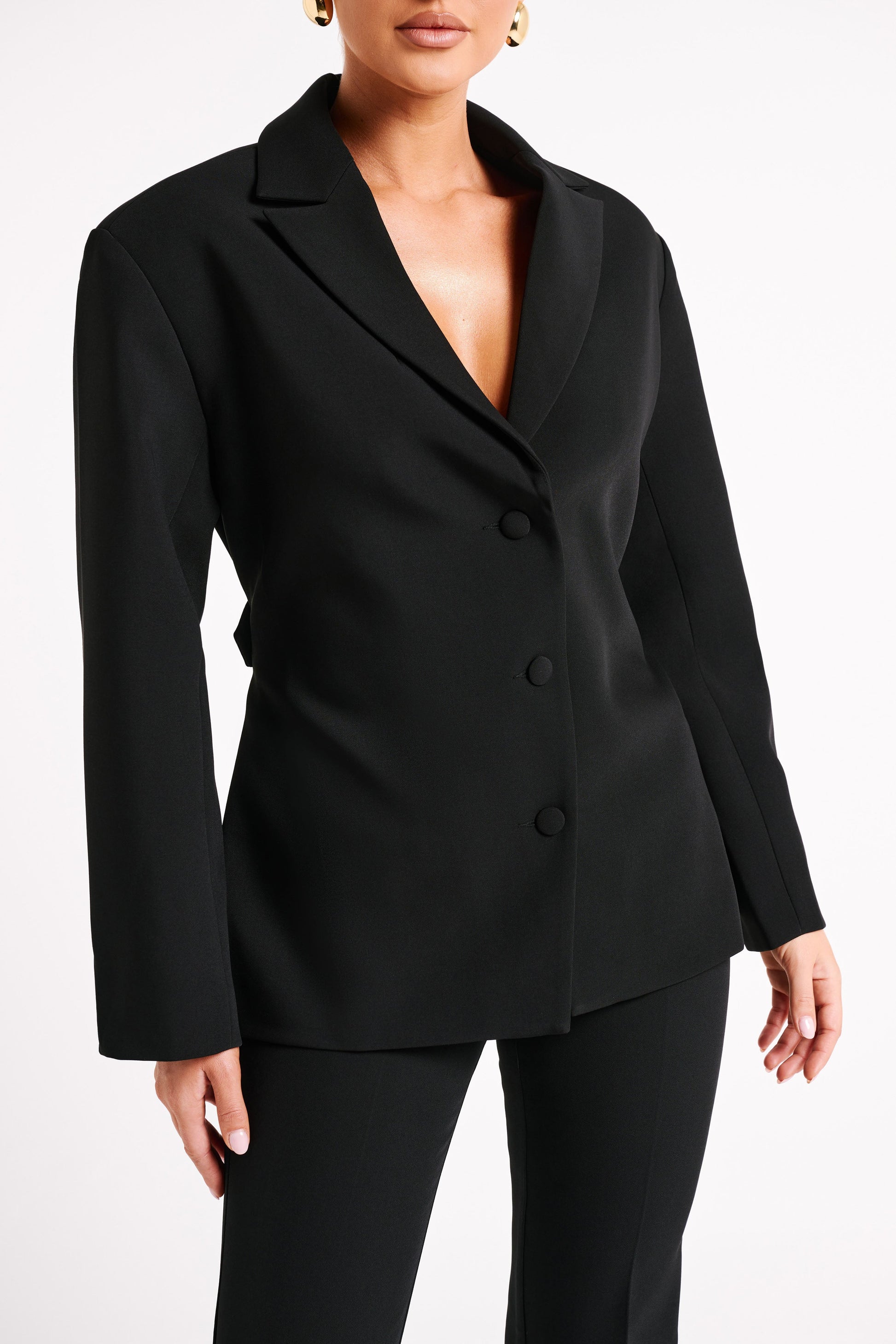 Addie Suiting Blazer - Black #7