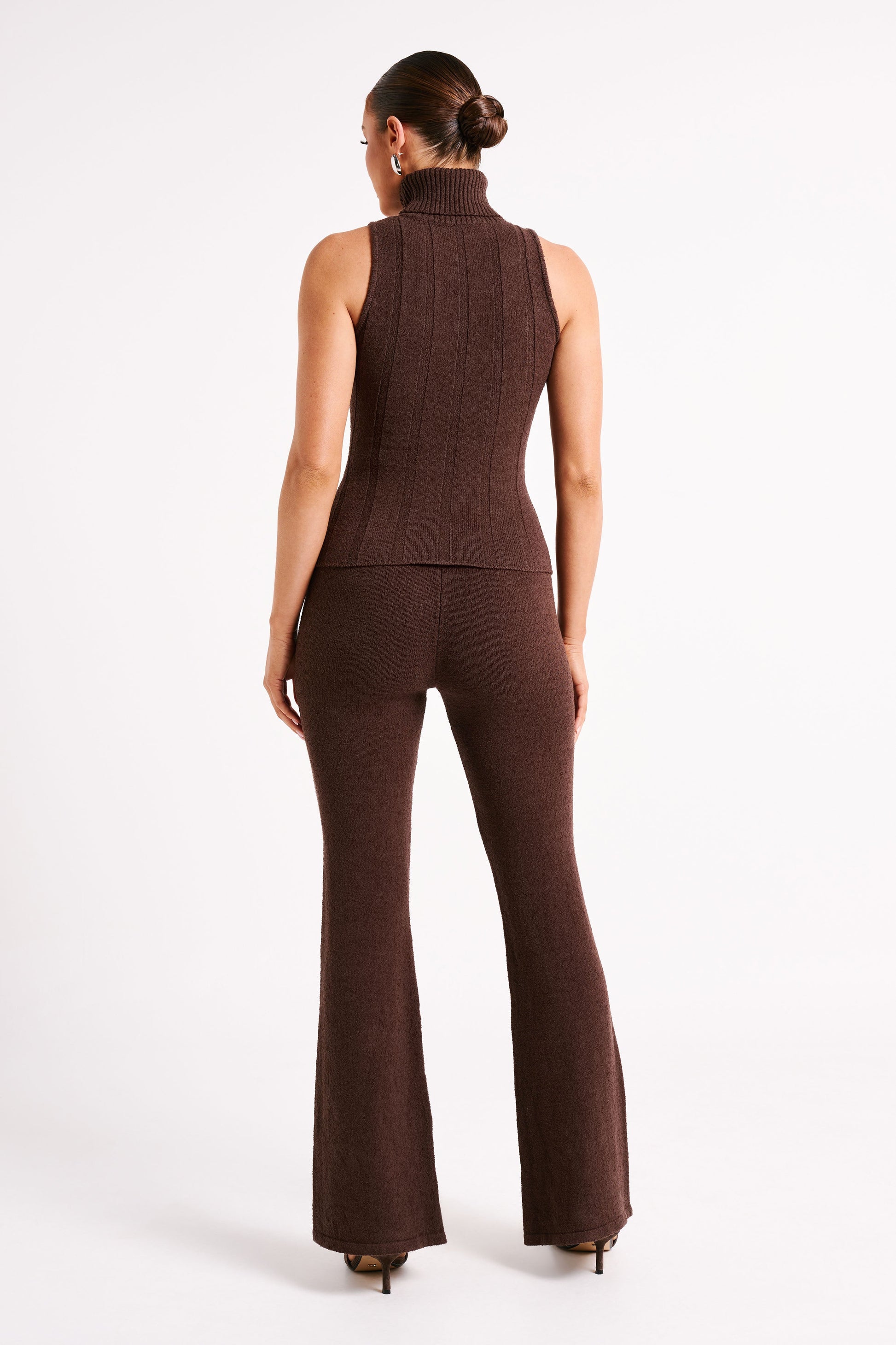 Angelina Knit Pants - Chocolate #6