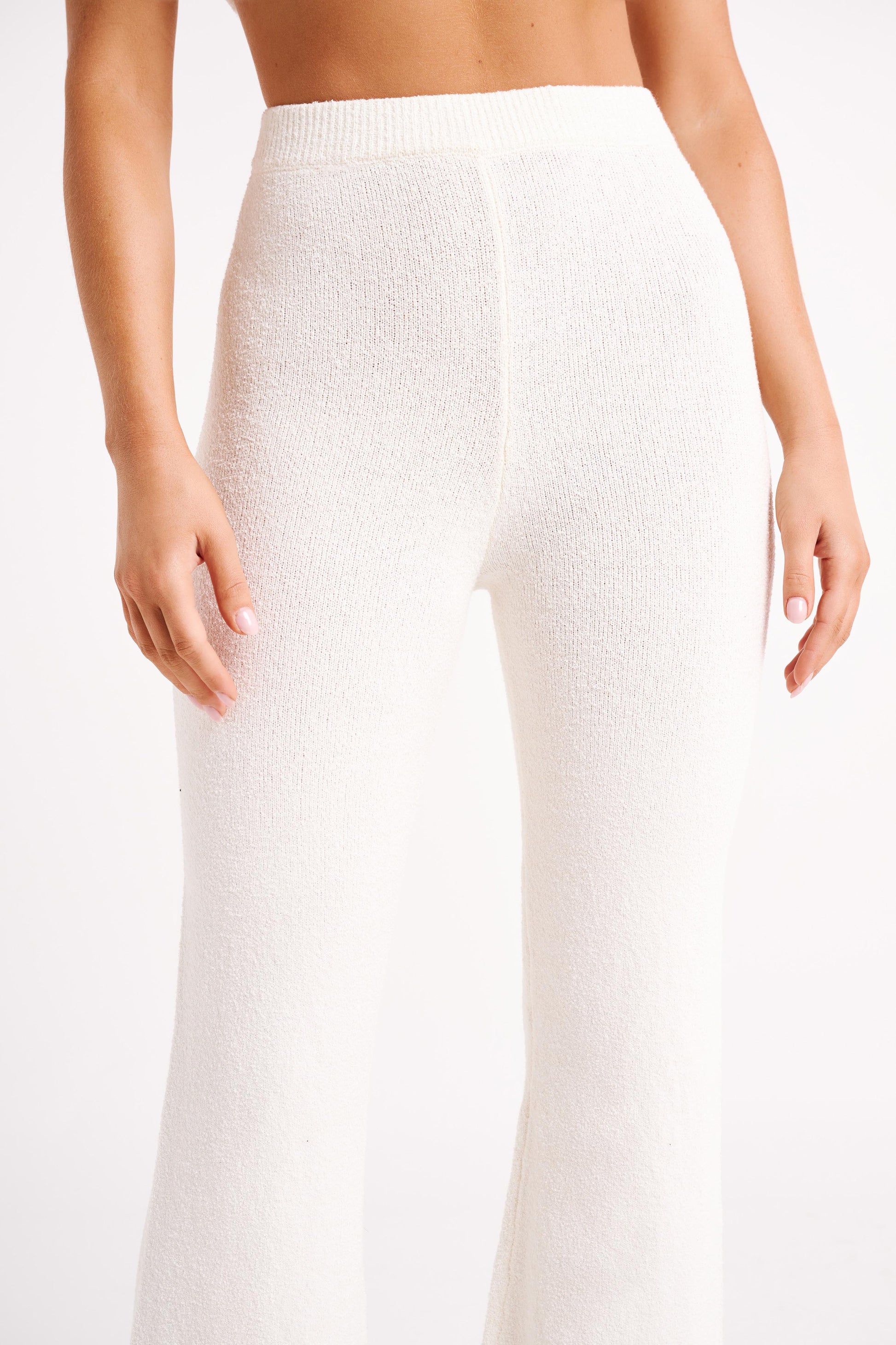 Angelina Knit Pants - Ivory #9