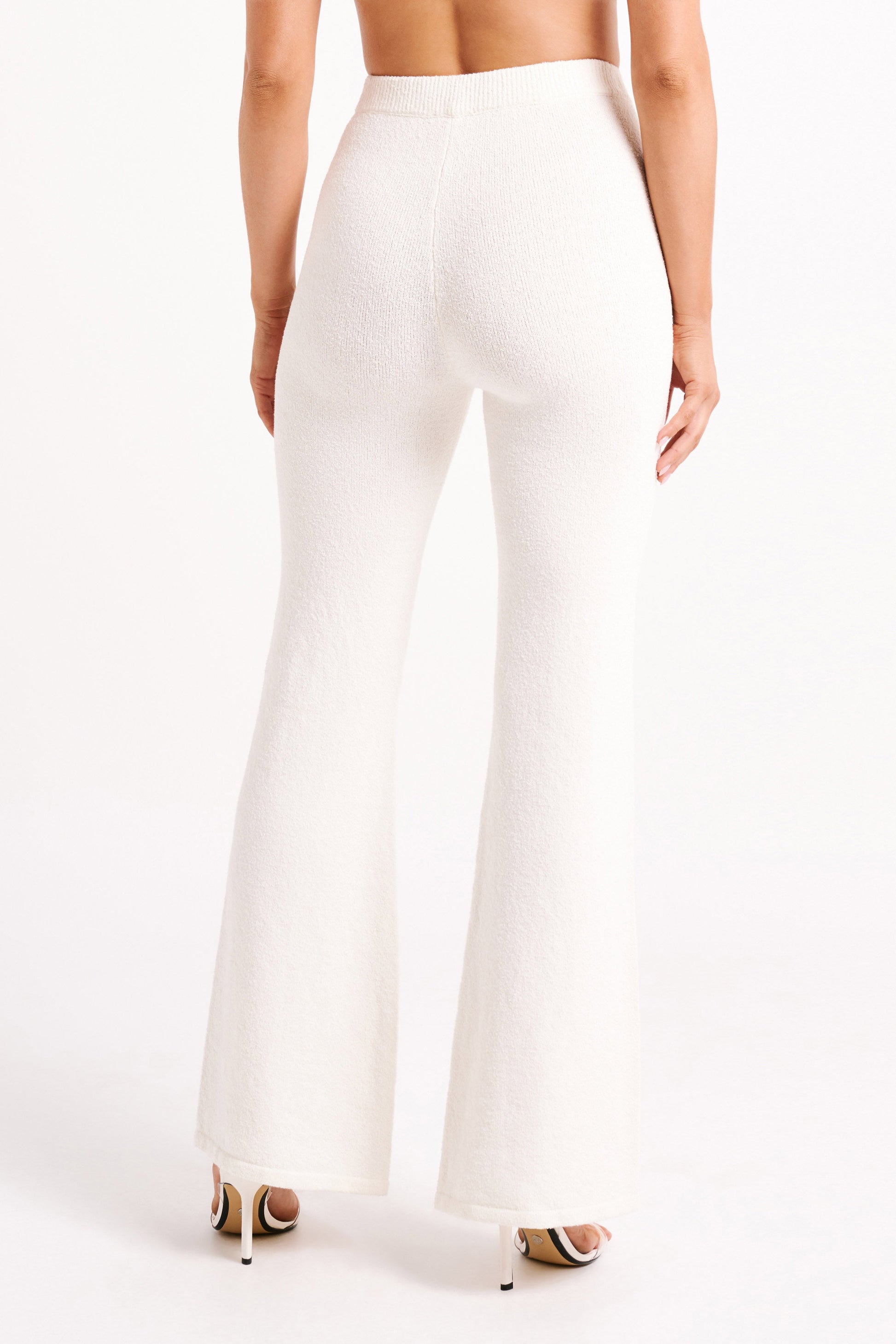 Angelina Knit Pants - Ivory #3