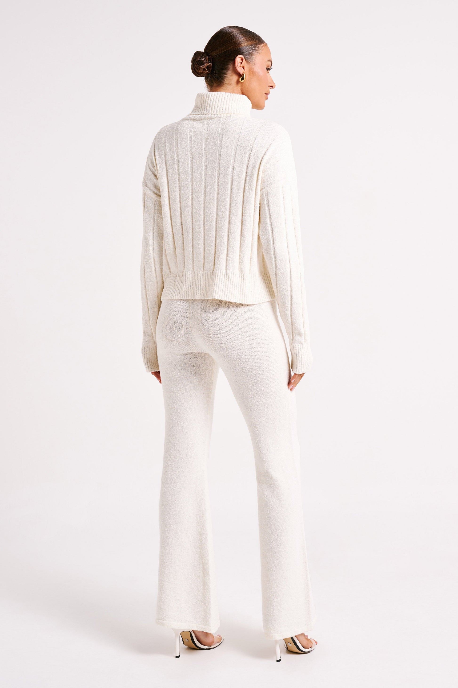 Angelina Knit Pants - Ivory #8