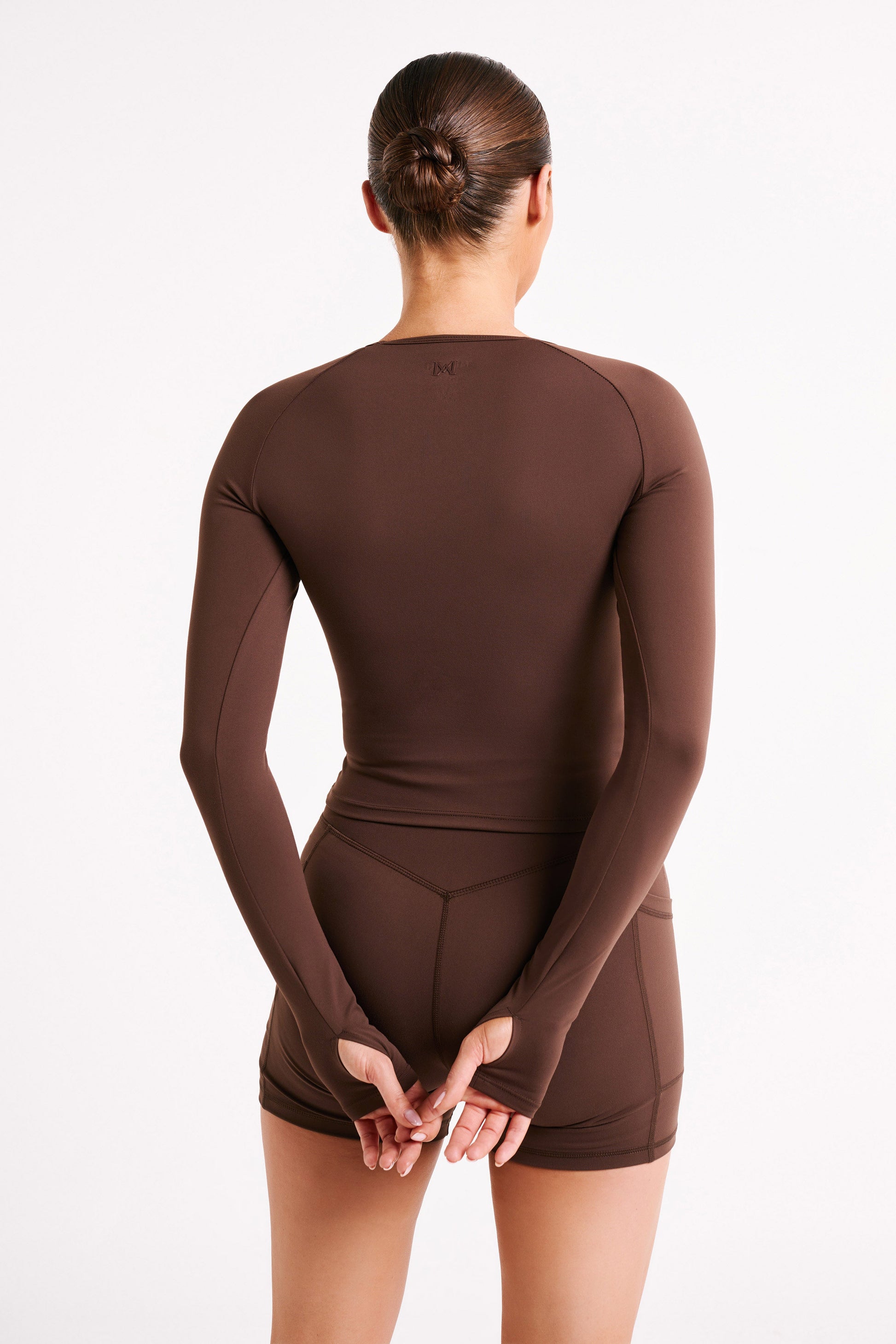 Venus Long Sleeve Top - Dark Chocolate #3