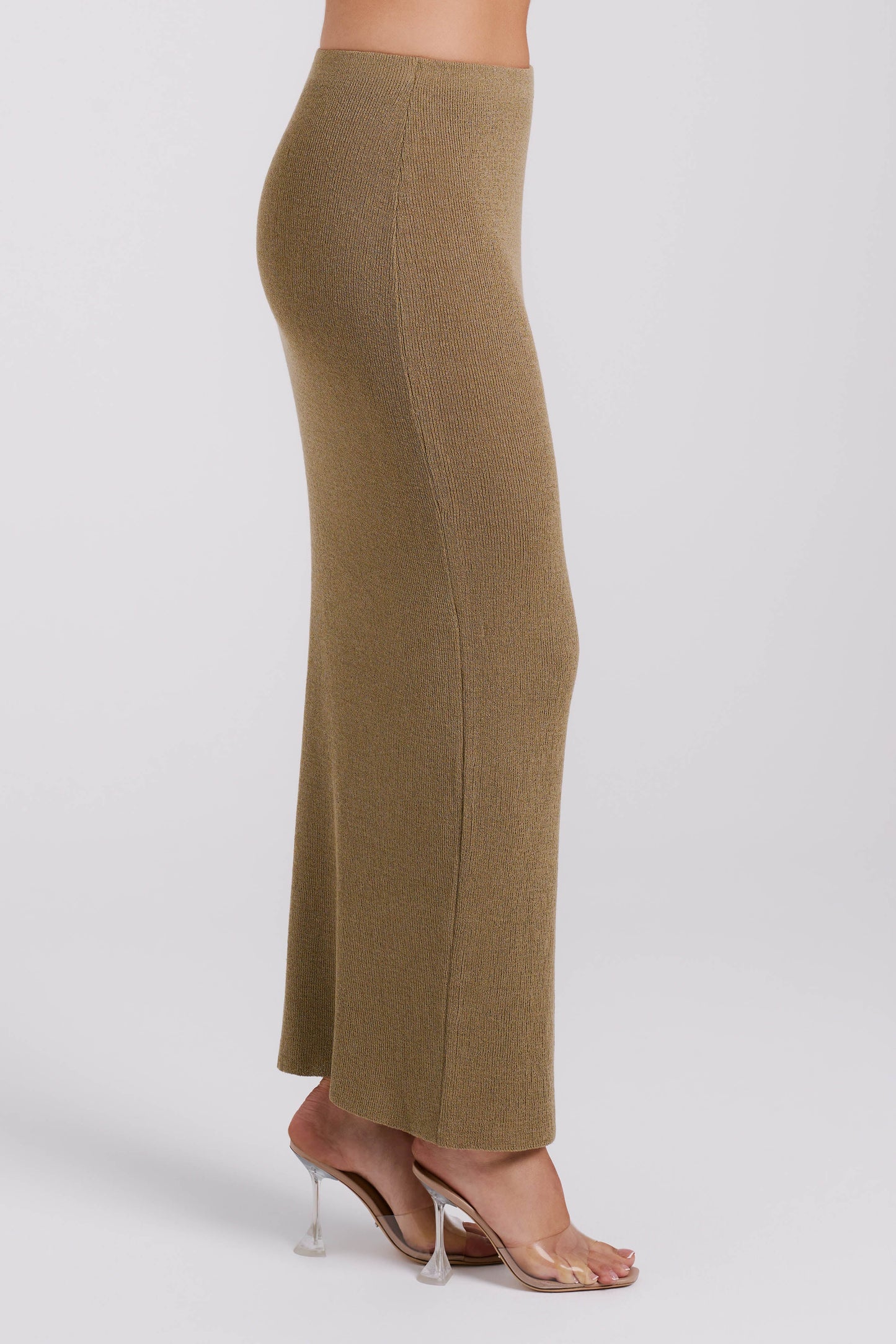 Maribelle Knit Maxi Skirt - Olive