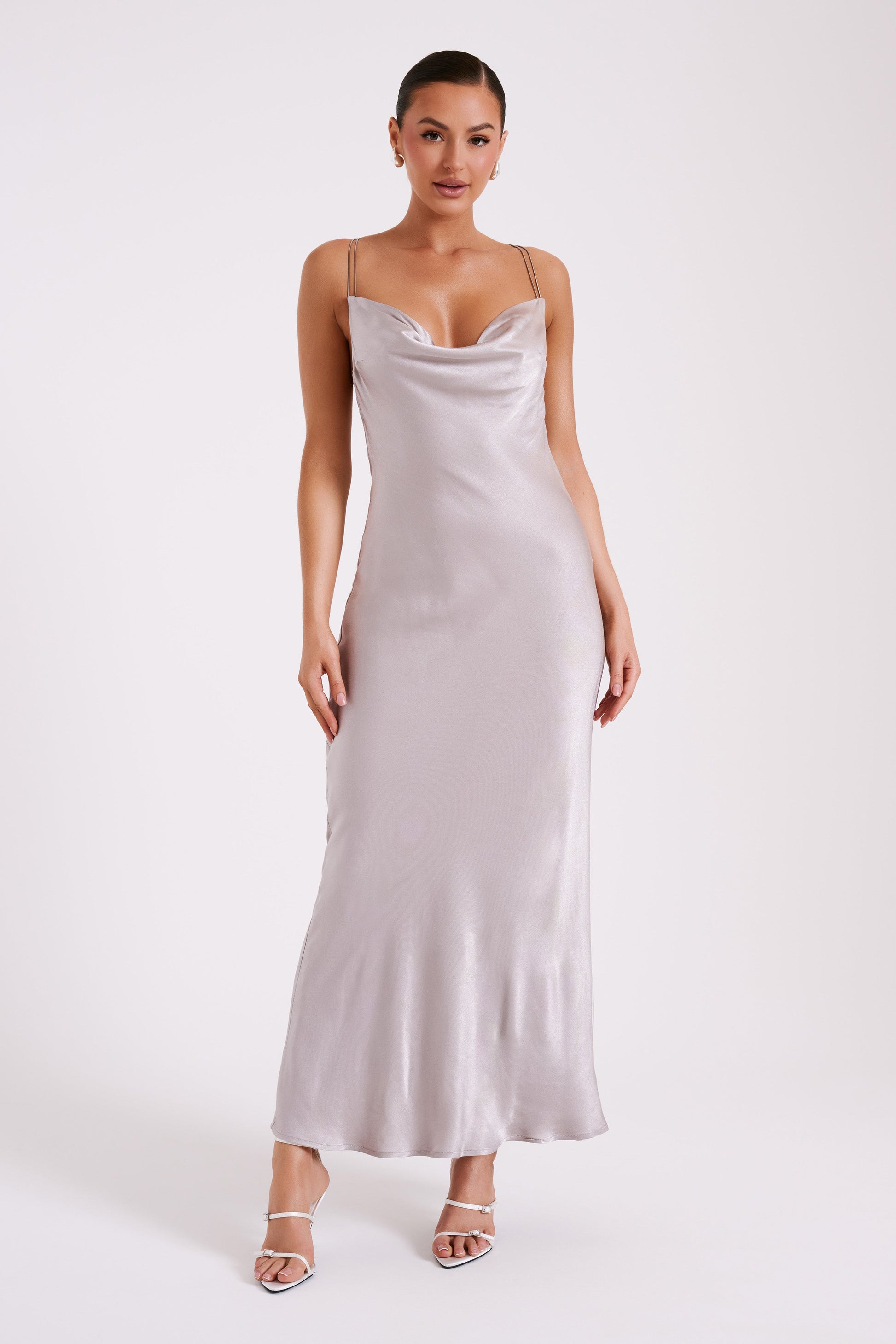Kalani Chain Maxi Dress - Silver #6