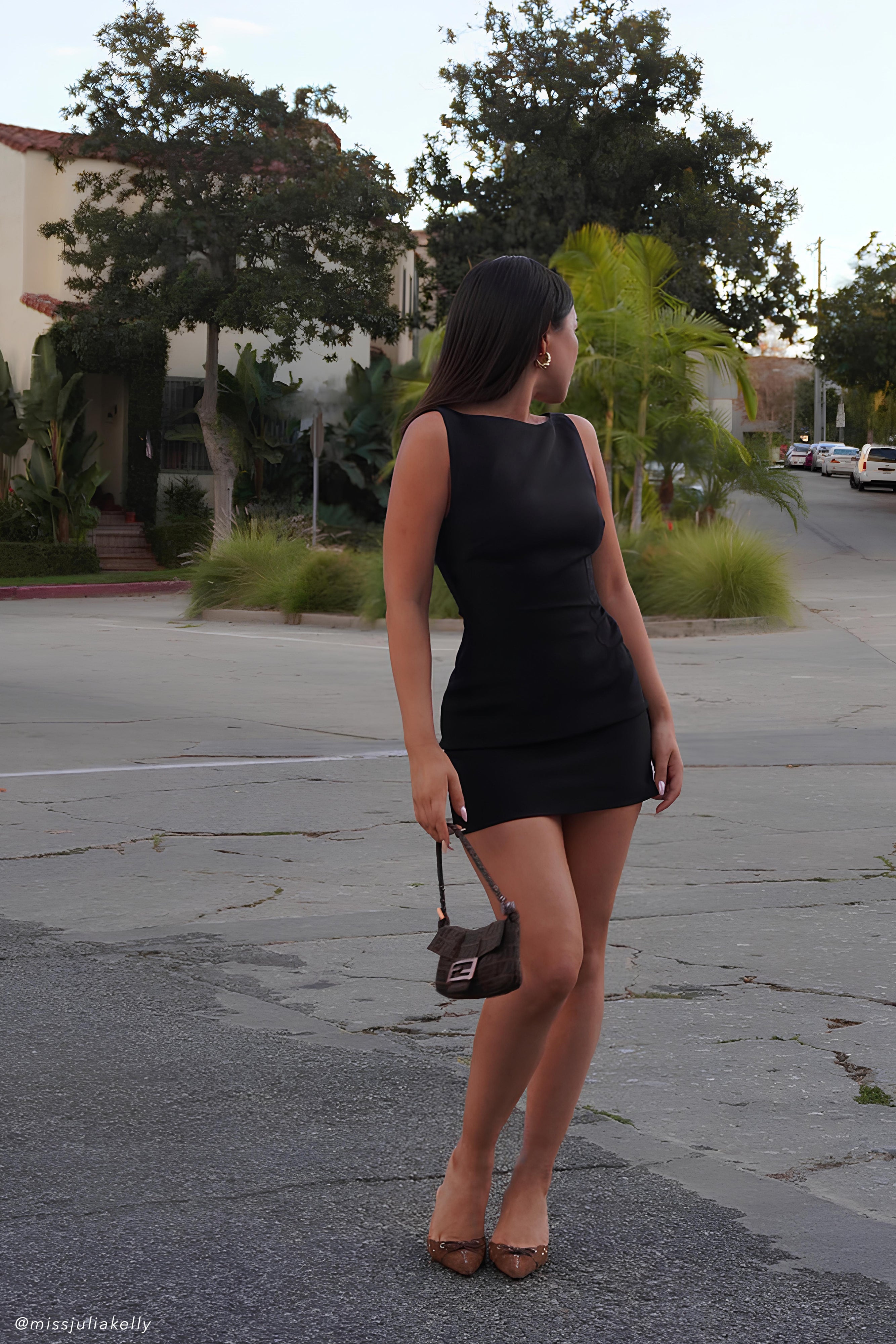 Angela Suiting Mini Dress