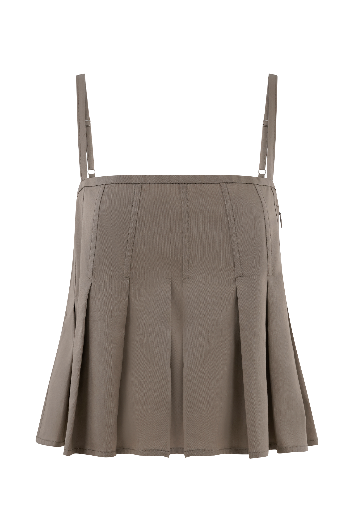 Mae Cotton Top - Pebble Brown #9